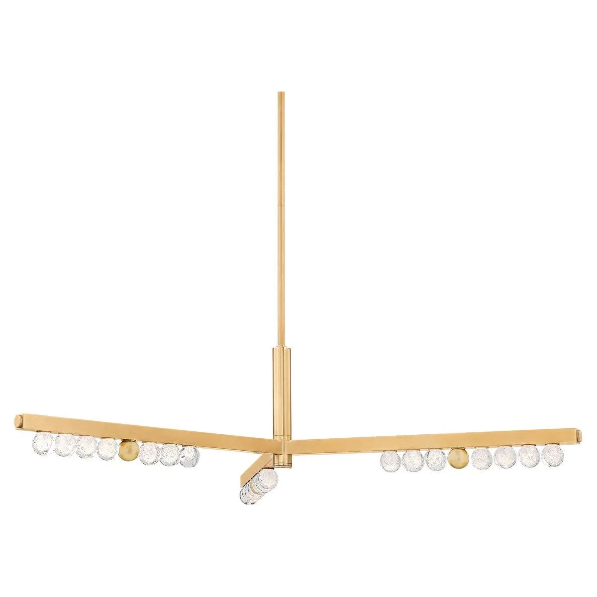 Corbett Lighting - Annecy LED Chandelier - 382-50-VB | Montreal Lighting & Hardware