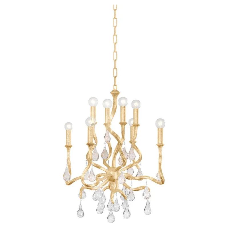 Corbett Lighting - Aveline Chandelier - 414-23-GL | Montreal Lighting & Hardware