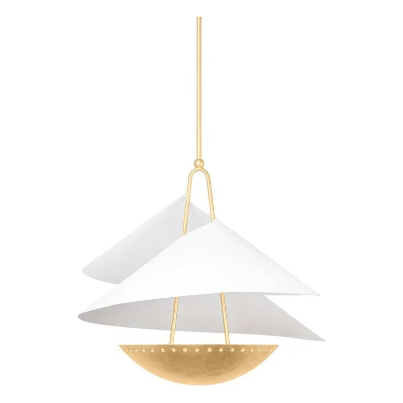 Corbett Lighting - Carini Pendant - 411-24-VGL/GSW | Montreal Lighting & Hardware