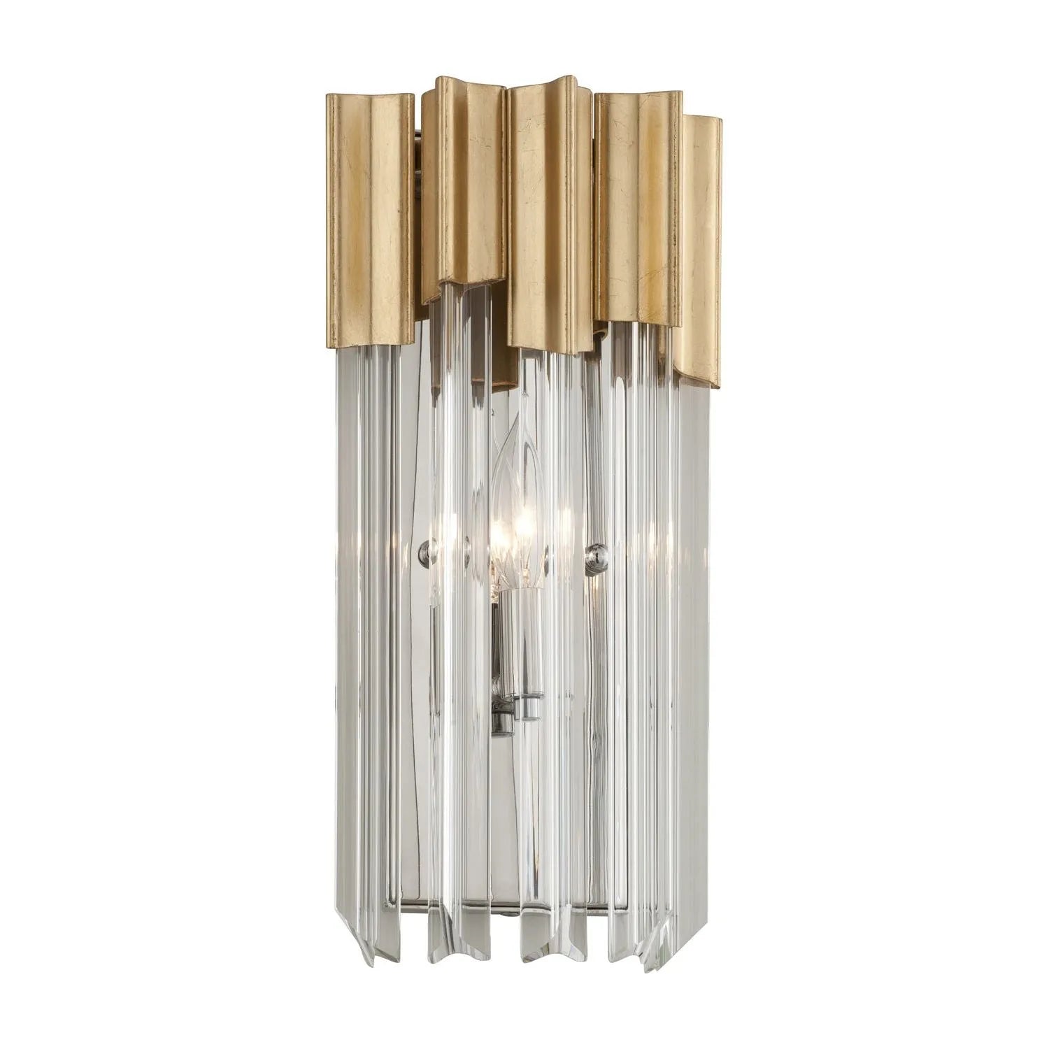 Corbett Lighting - Charisma Wall Sconce - 220-11-GL/SS | Montreal Lighting & Hardware