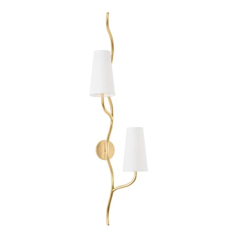 Corbett Lighting - Cortona Wall Sconce - 436-48-VGL | Montreal Lighting & Hardware