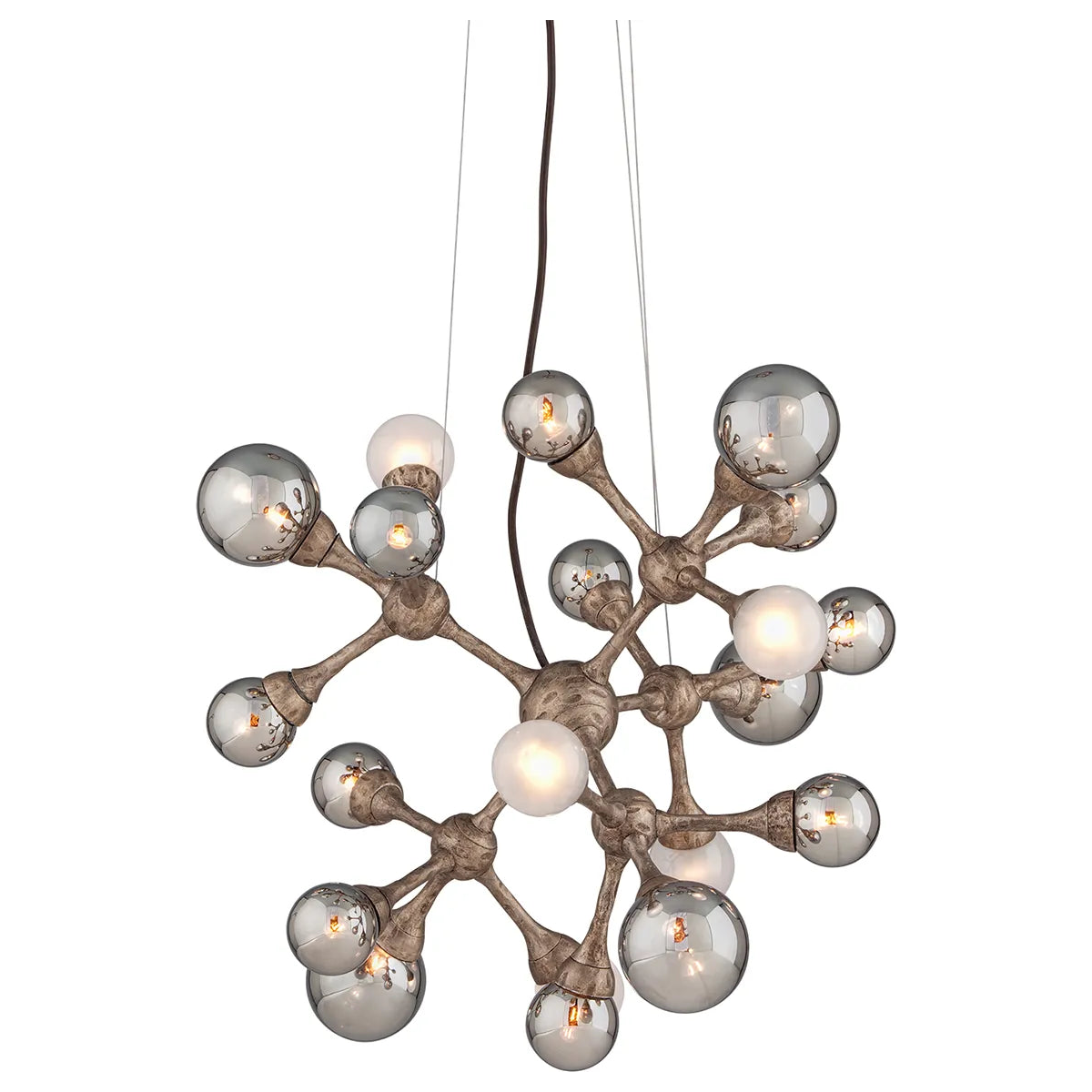 Corbett Lighting - Element Chandelier - 206-424-SGL | Montreal Lighting & Hardware