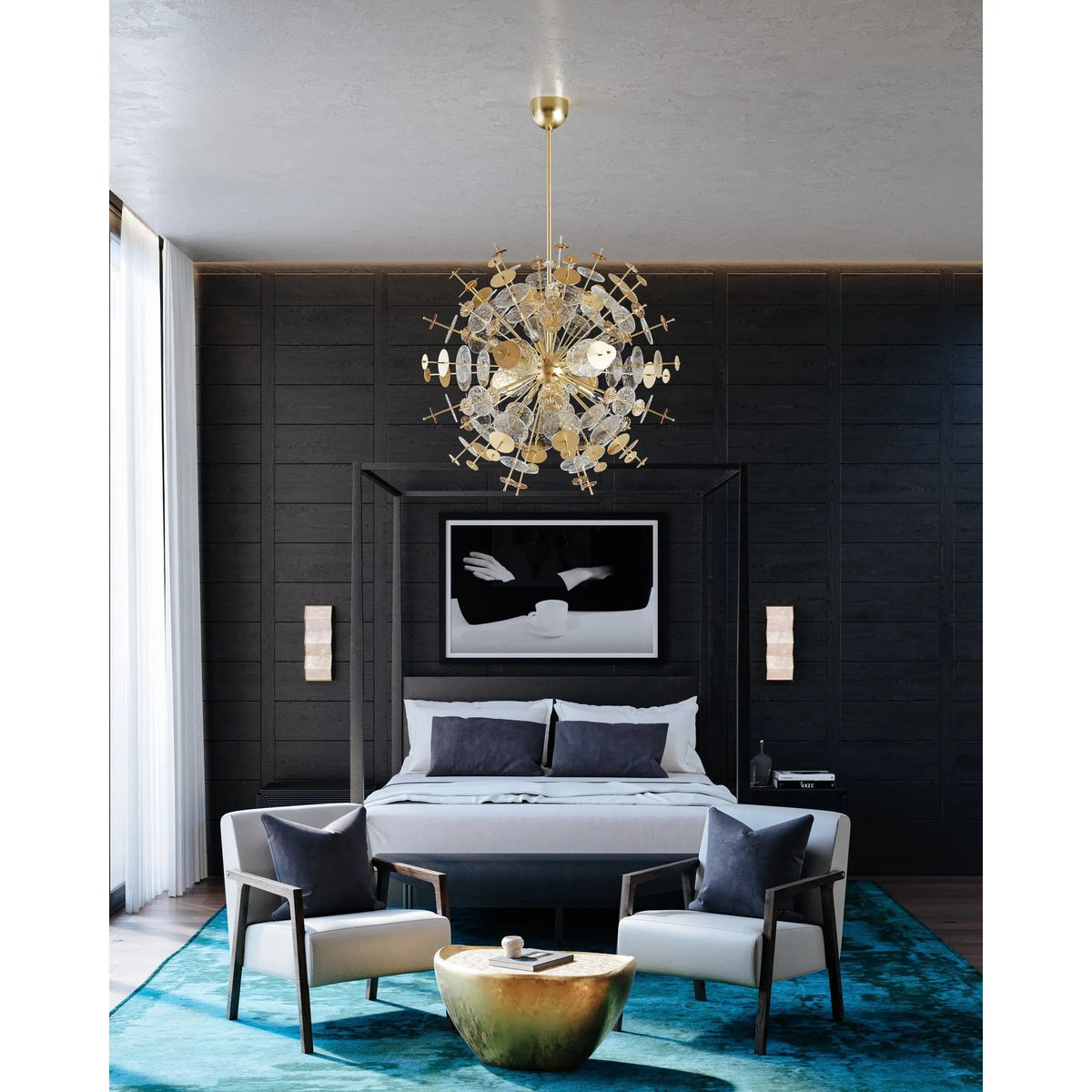 Corbett Lighting - Gleason Chandelier - 371-29-VGL | Montreal Lighting & Hardware