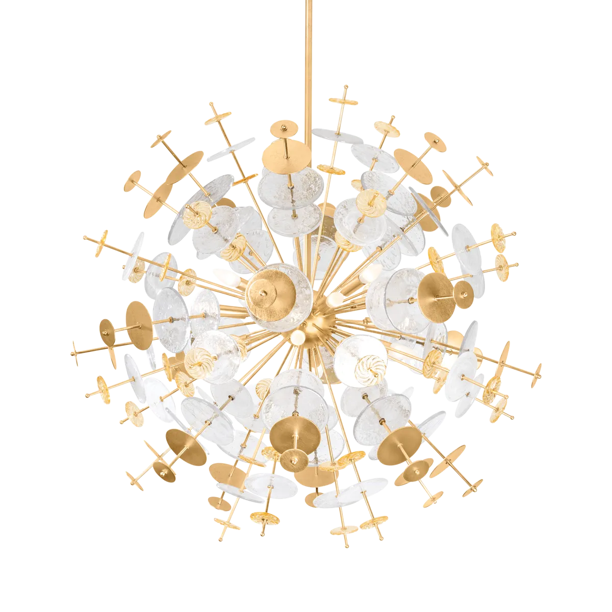 Corbett Lighting - Gleason Chandelier - 371-37-VGL | Montreal Lighting & Hardware