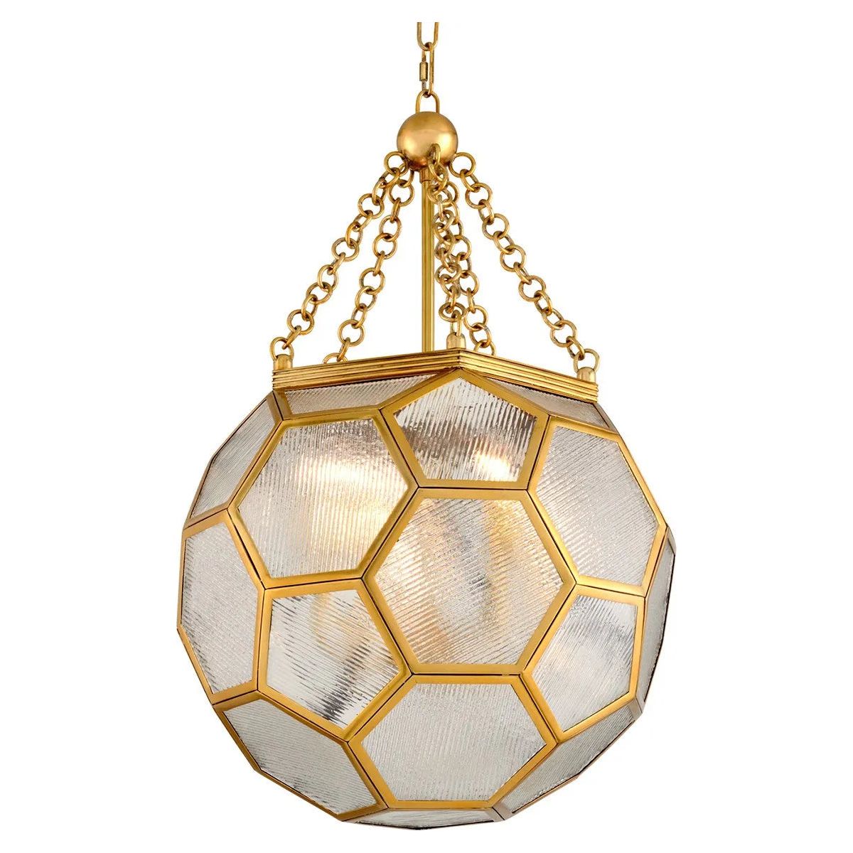 Corbett Lighting - Hexsation Chandelier - 301-74-VB | Montreal Lighting & Hardware