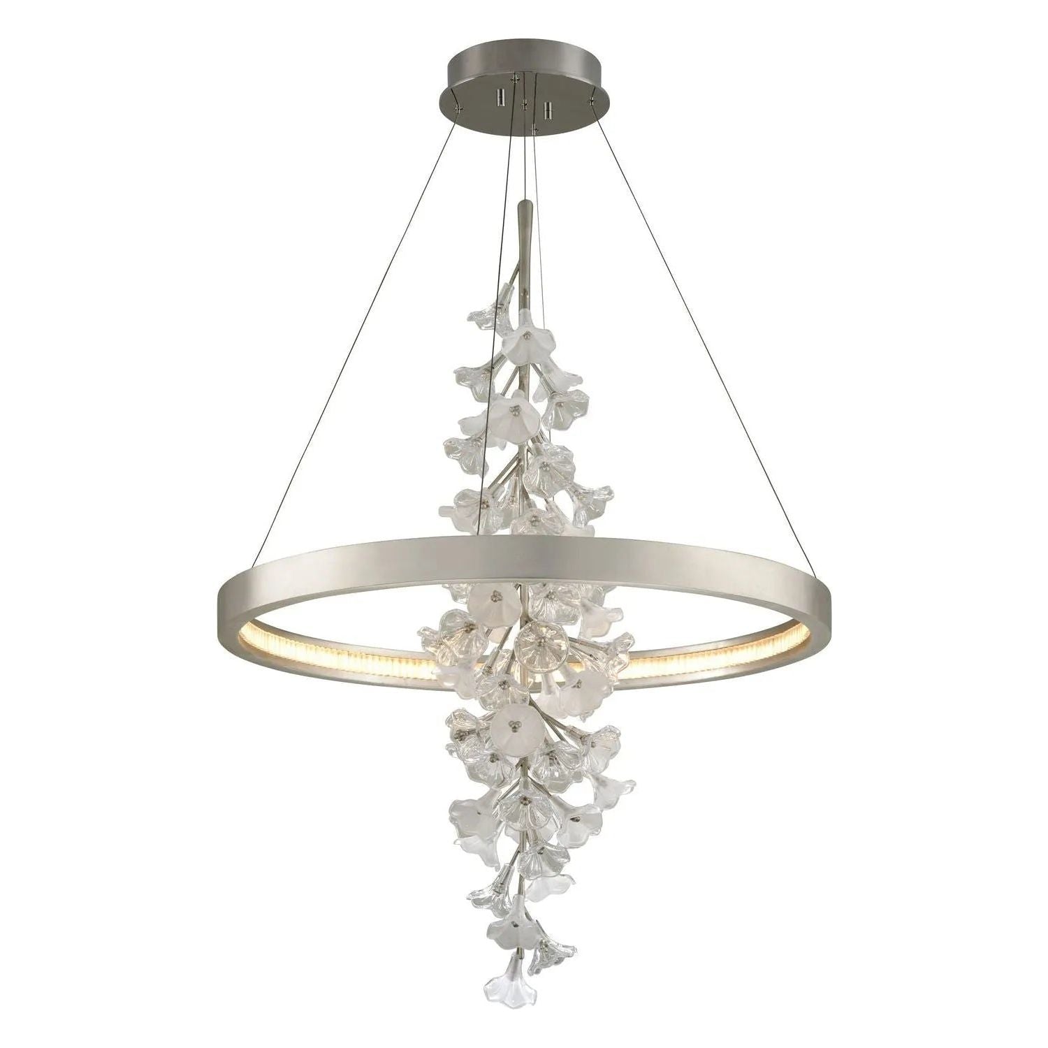 Corbett Lighting - Jasmine LED Chandelier - 269-72-SL | Montreal Lighting & Hardware