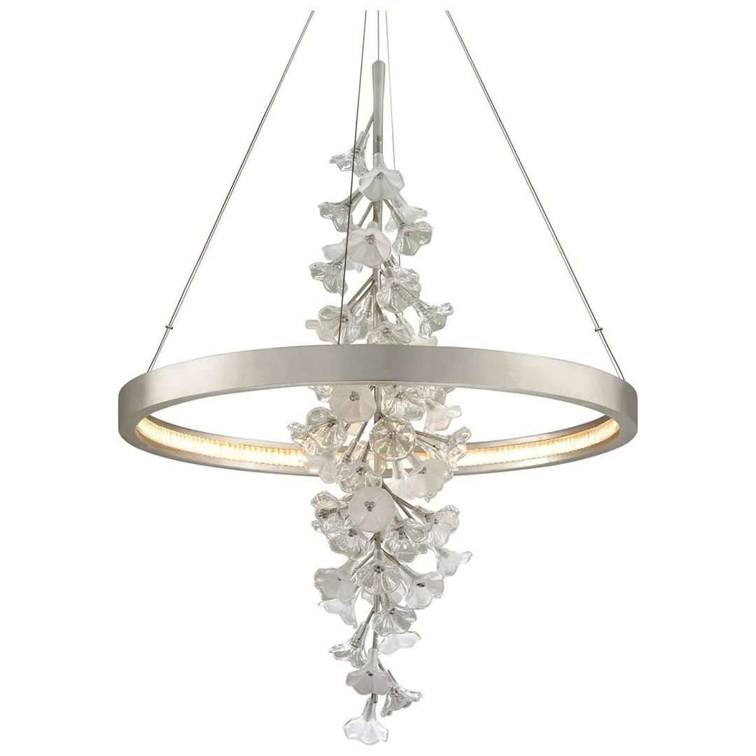 Corbett Lighting - Jasmine LED Chandelier - 269-72-SL | Montreal Lighting & Hardware