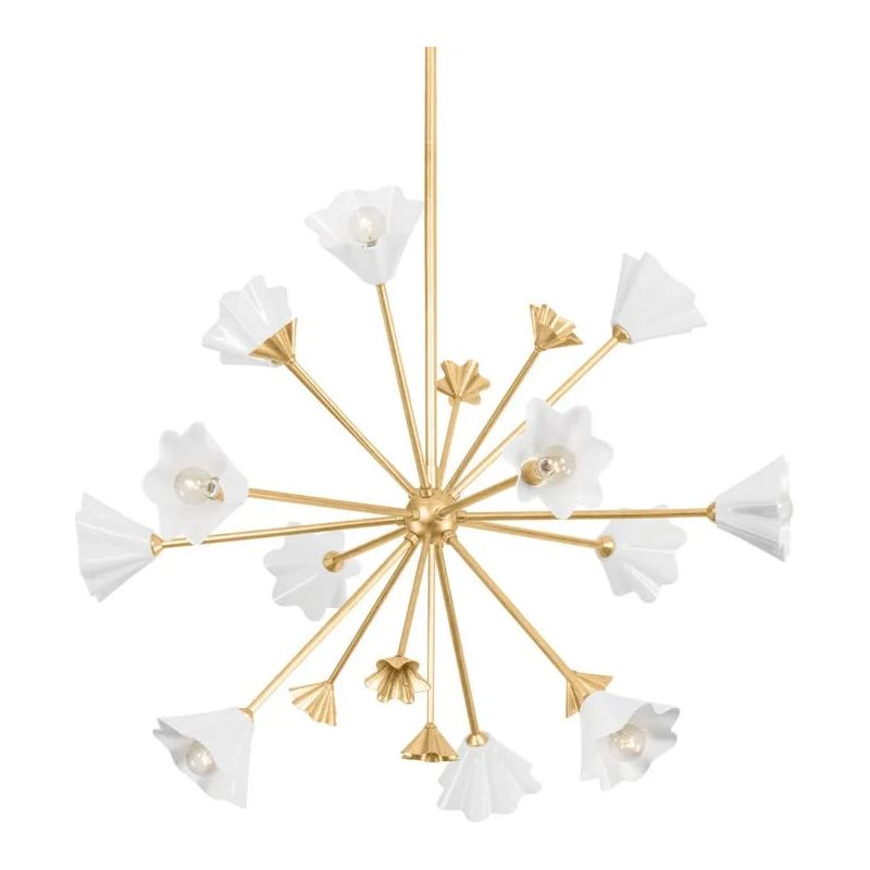 Corbett Lighting - Julieta Chandelier - 451-38-VGL | Montreal Lighting & Hardware