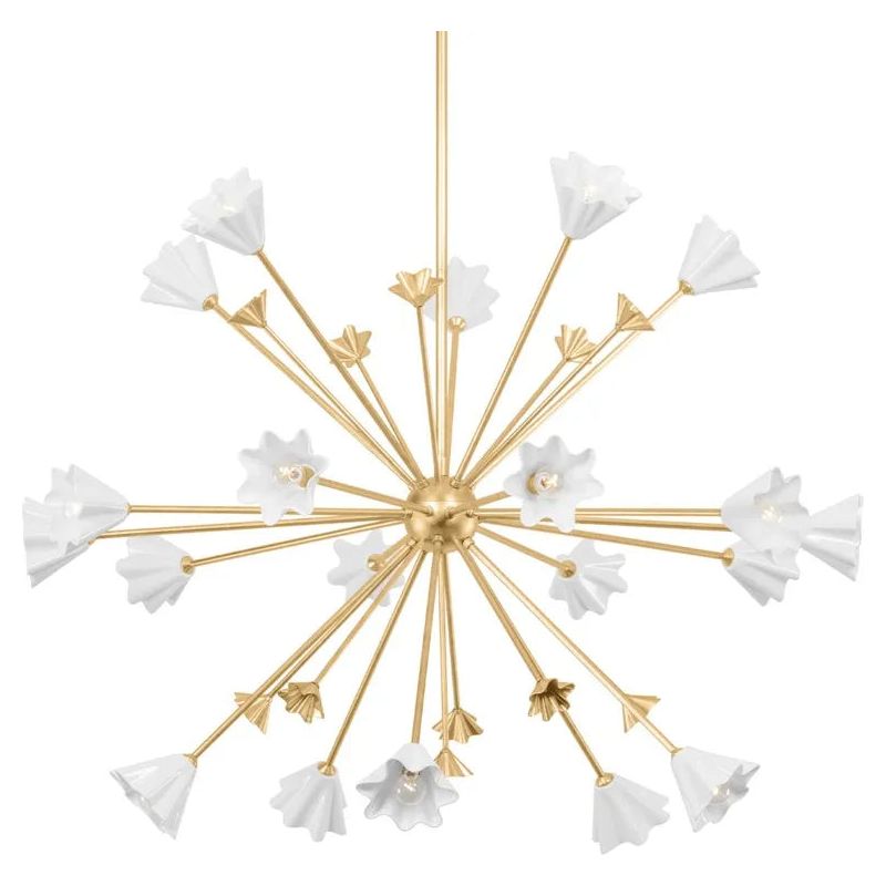 Corbett Lighting - Julieta Chandelier - 451-44-VGL | Montreal Lighting & Hardware