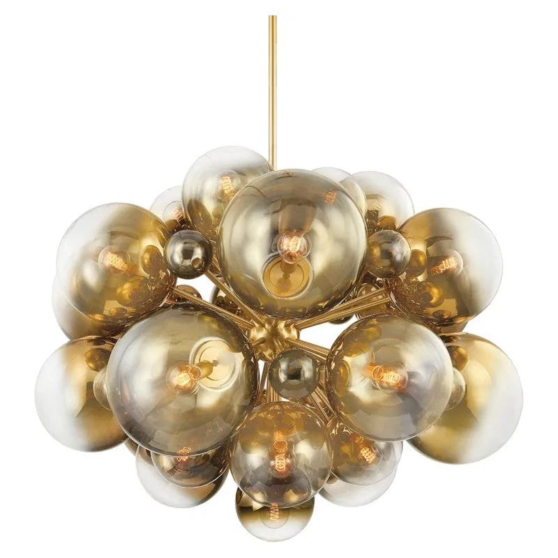 Corbett Lighting - Kyoto Chandelier - 427-54-VPB | Montreal Lighting & Hardware