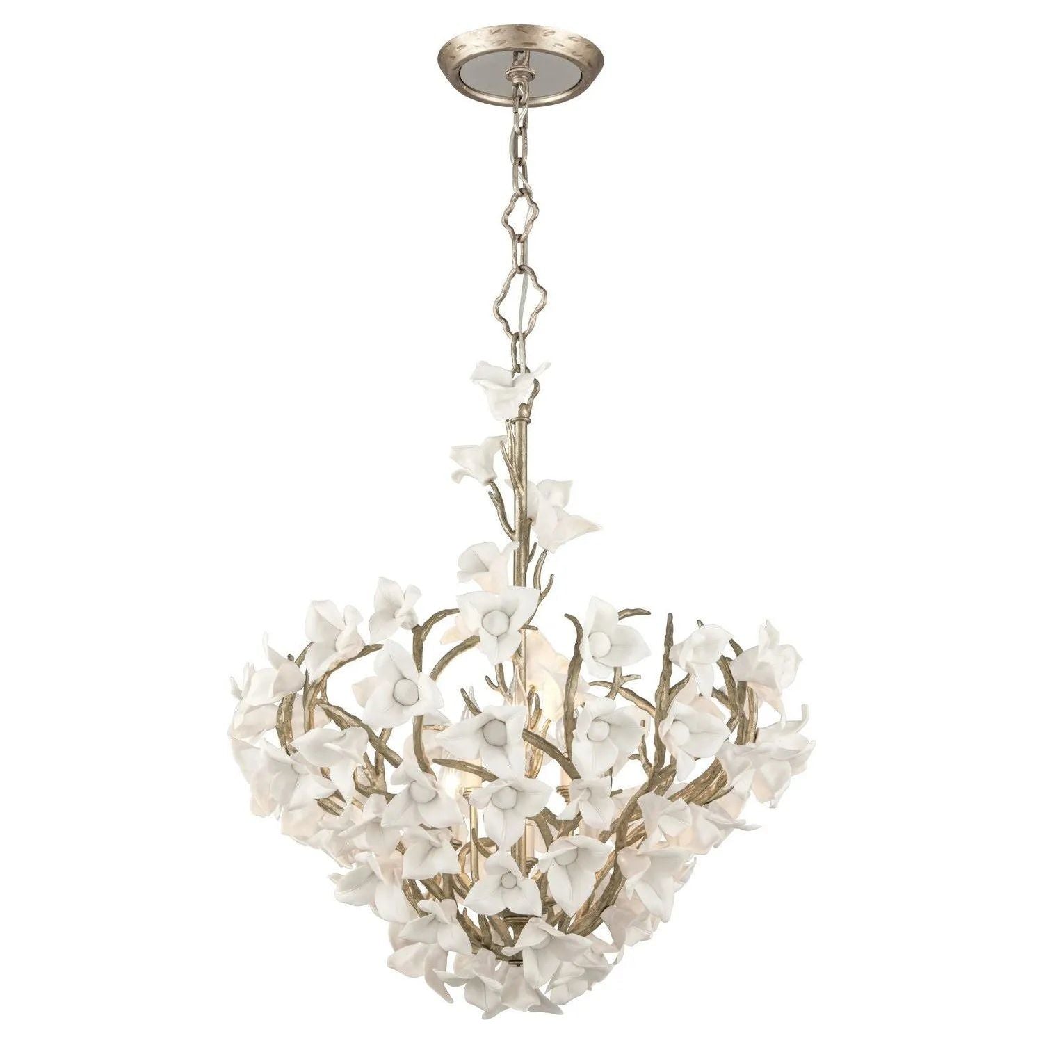 Corbett Lighting - Lily Chandelier - 211-47-SGL | Montreal Lighting & Hardware