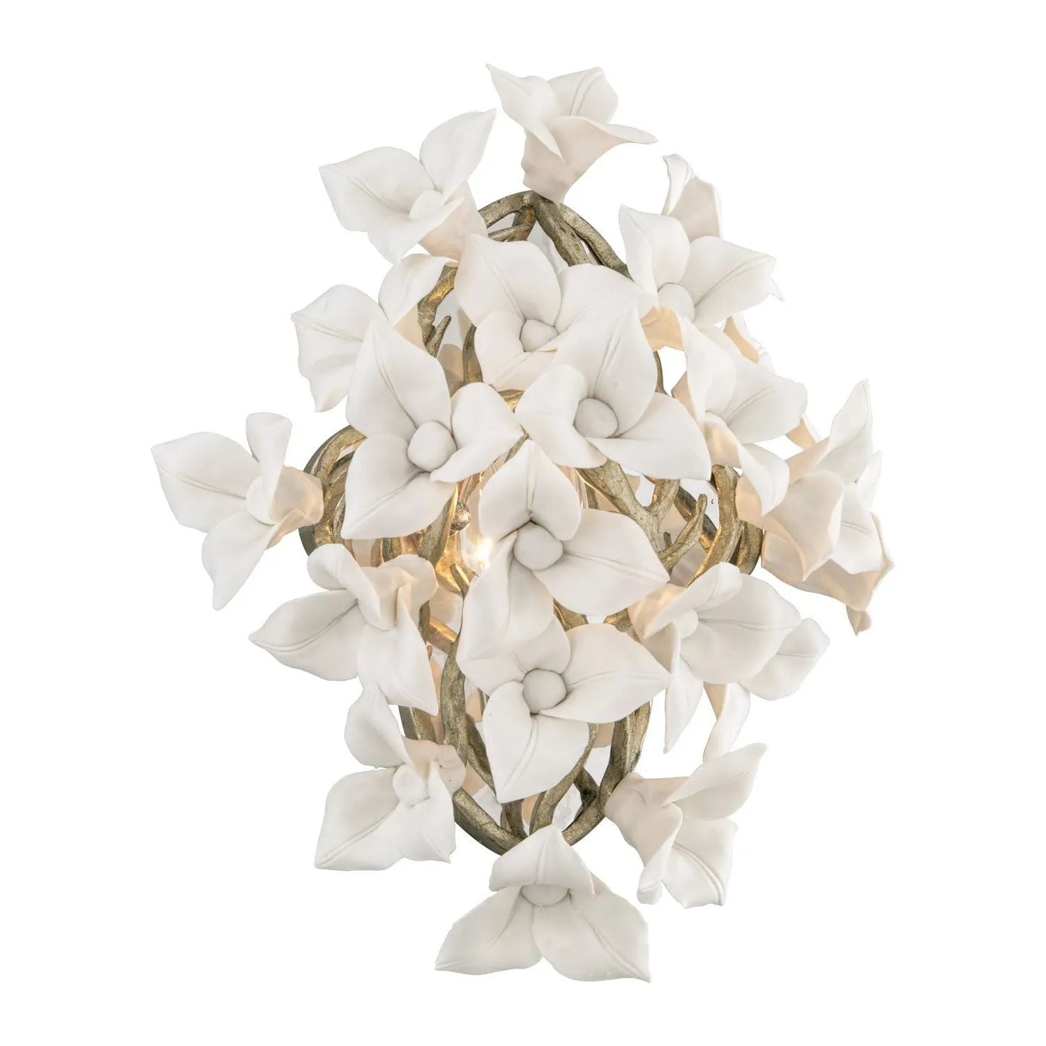 Corbett Lighting - Lily Wall Sconce - 211-12-SGL | Montreal Lighting & Hardware