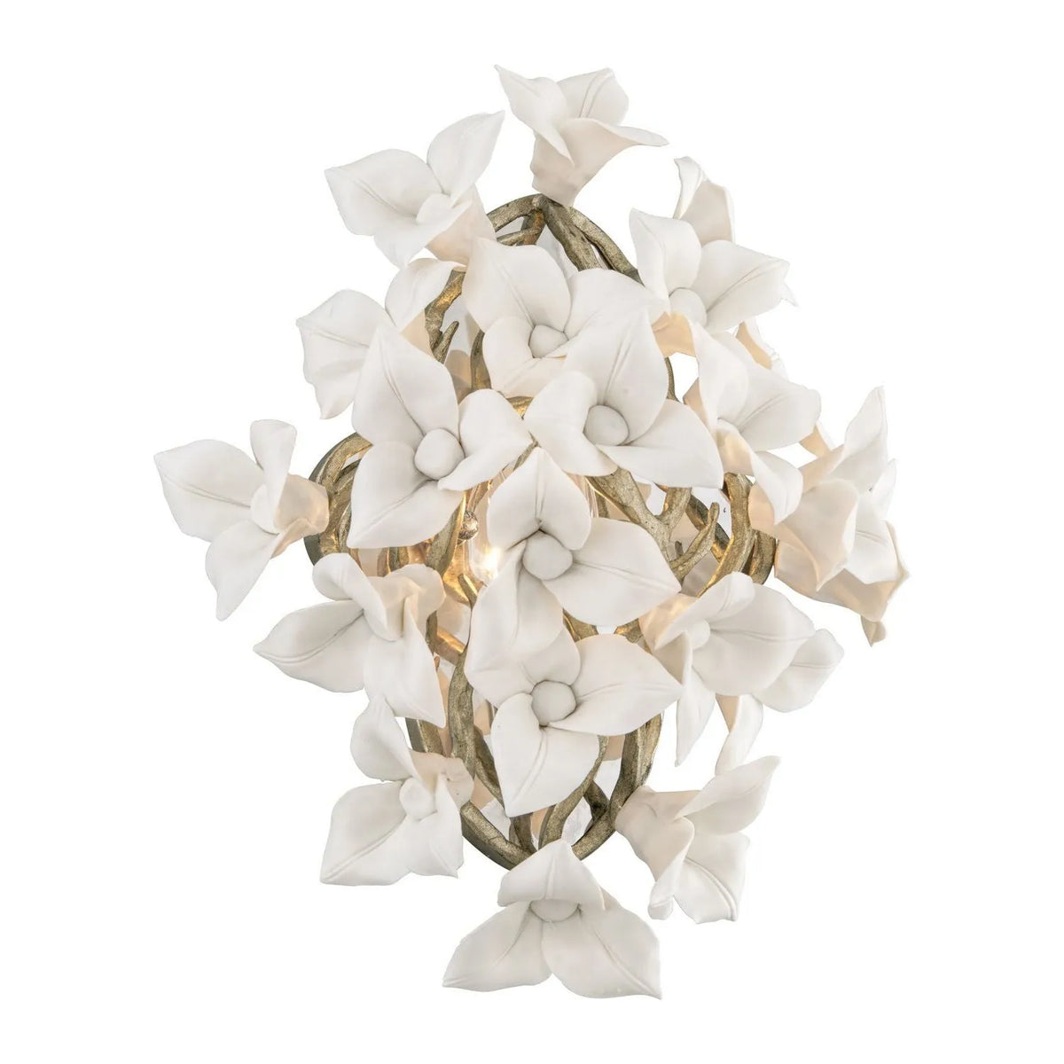 Corbett Lighting - Lily Wall Sconce - 211-12-SGL | Montreal Lighting & Hardware