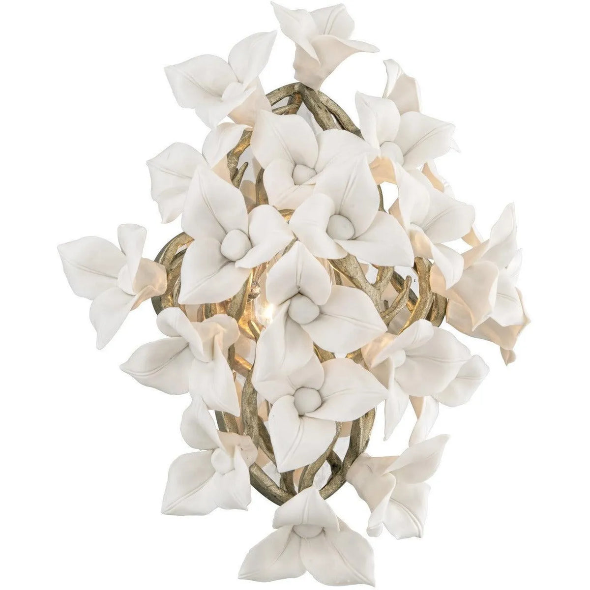 Corbett Lighting - Lily Wall Sconce - 211-12-SGL | Montreal Lighting & Hardware