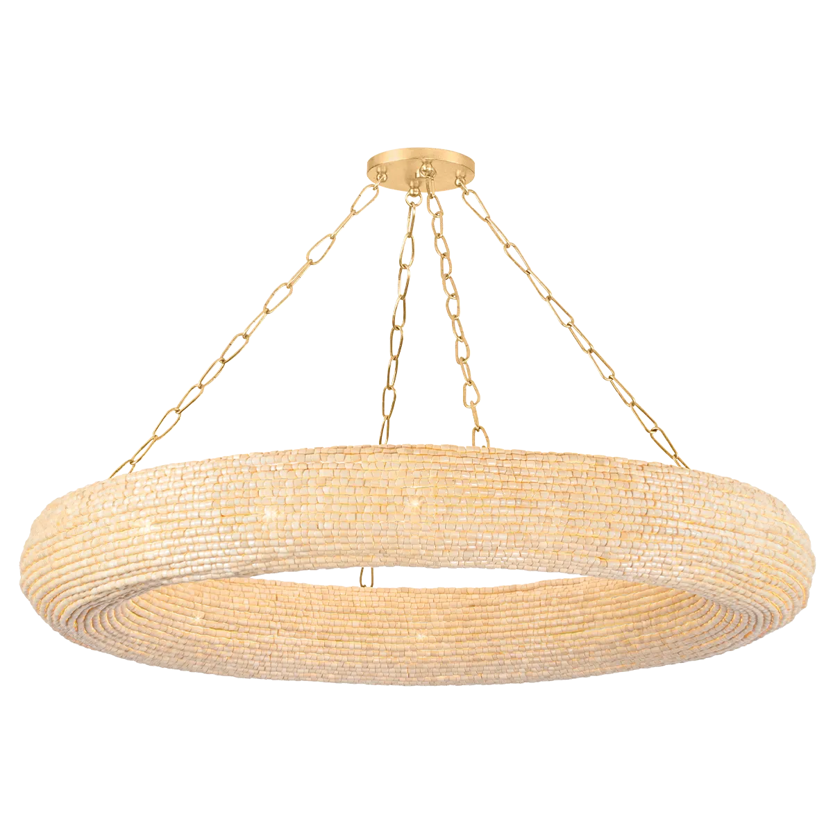 Corbett Lighting - Lure Chandelier - 384-50-VGL | Montreal Lighting & Hardware