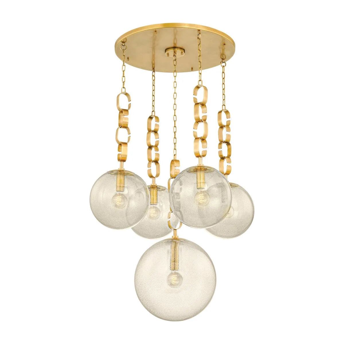 Corbett Lighting - Nessa Chandelier - 374-38-VB | Montreal Lighting & Hardware