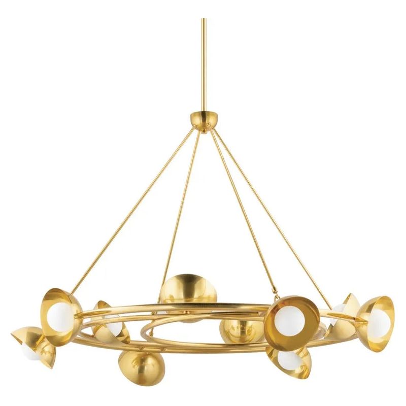 Corbett Lighting - Oraibi Chandelier - 403-10-VB | Montreal Lighting & Hardware