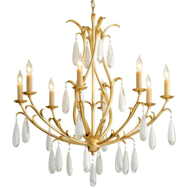 Corbett Lighting - Prosecco Chandelier - 293-06-GL | Montreal Lighting & Hardware