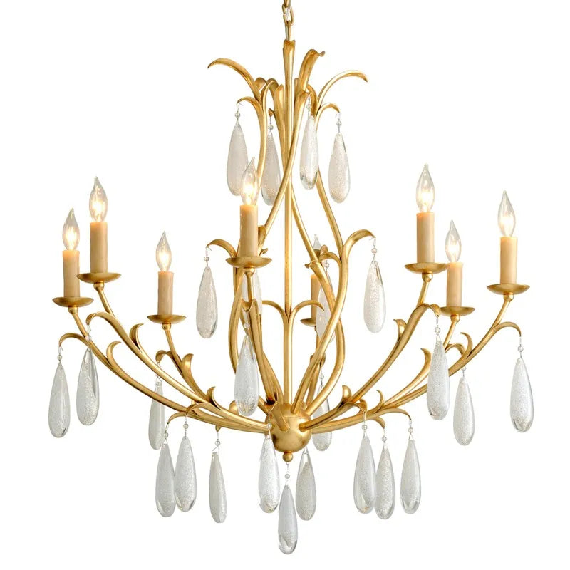 Corbett Lighting - Prosecco Chandelier - 293-08-GL | Montreal Lighting & Hardware