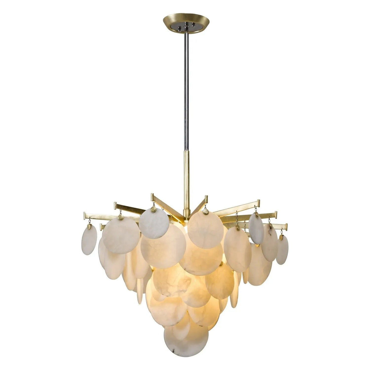 Corbett Lighting - Serenity Chandelier - 228-42-GL/SS | Montreal Lighting & Hardware