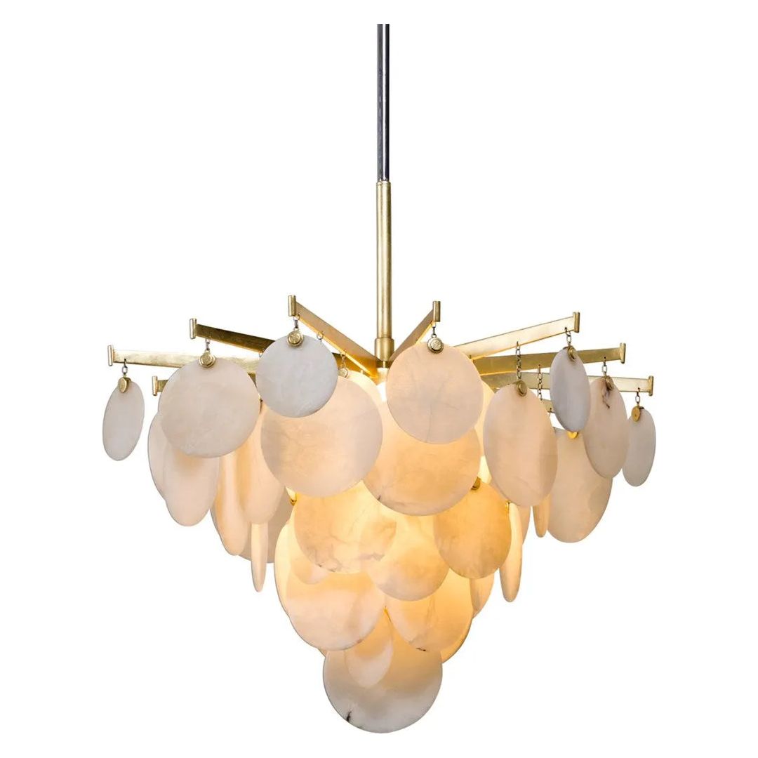 Corbett Lighting - Serenity Chandelier - 228-42-GL/SS | Montreal Lighting & Hardware