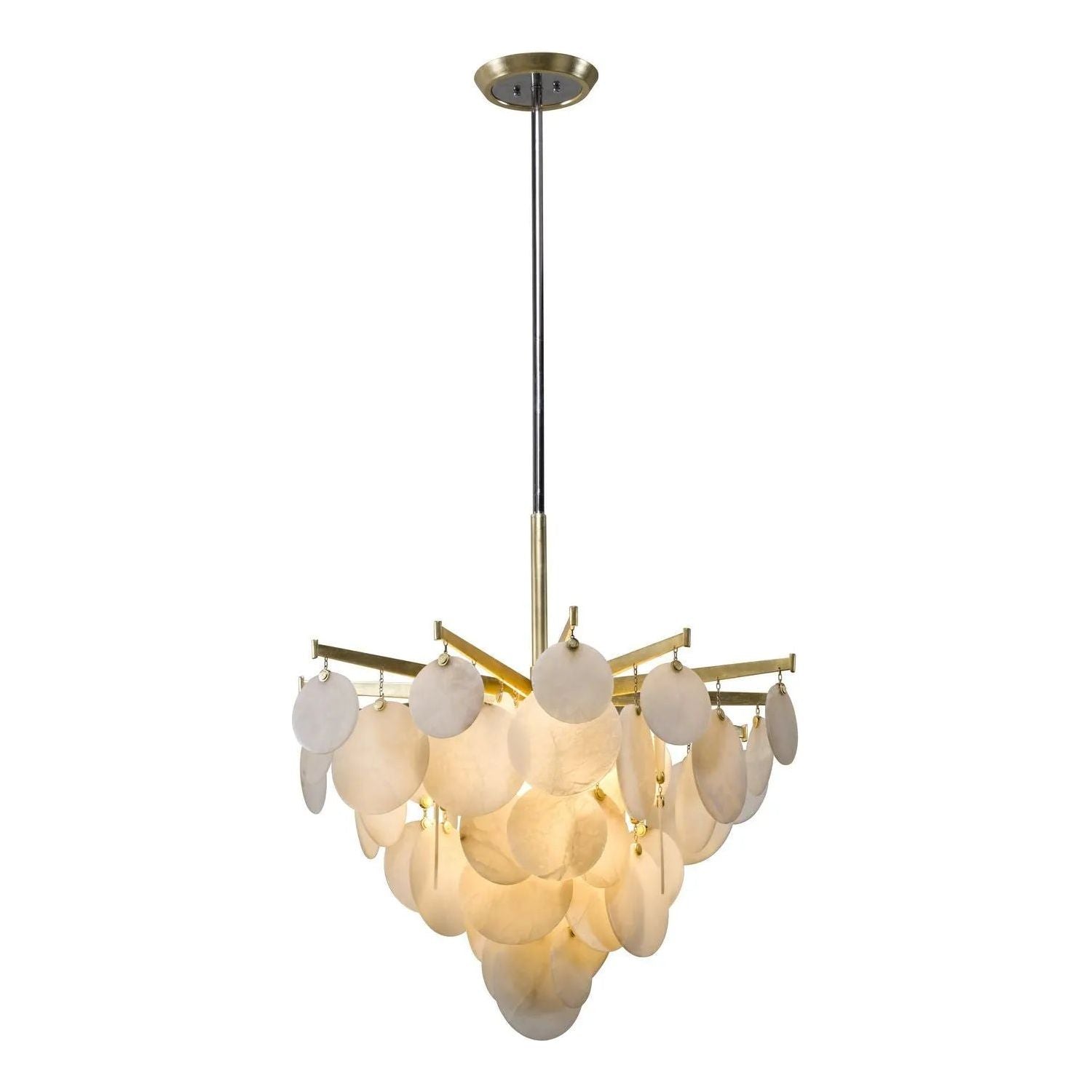 Corbett Lighting - Serenity Chandelier - 228-43-GL/SS | Montreal Lighting & Hardware