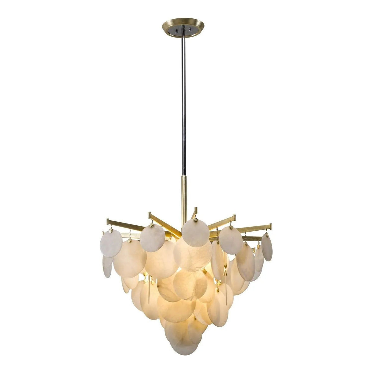 Corbett Lighting - Serenity Chandelier - 228-43-GL/SS | Montreal Lighting & Hardware