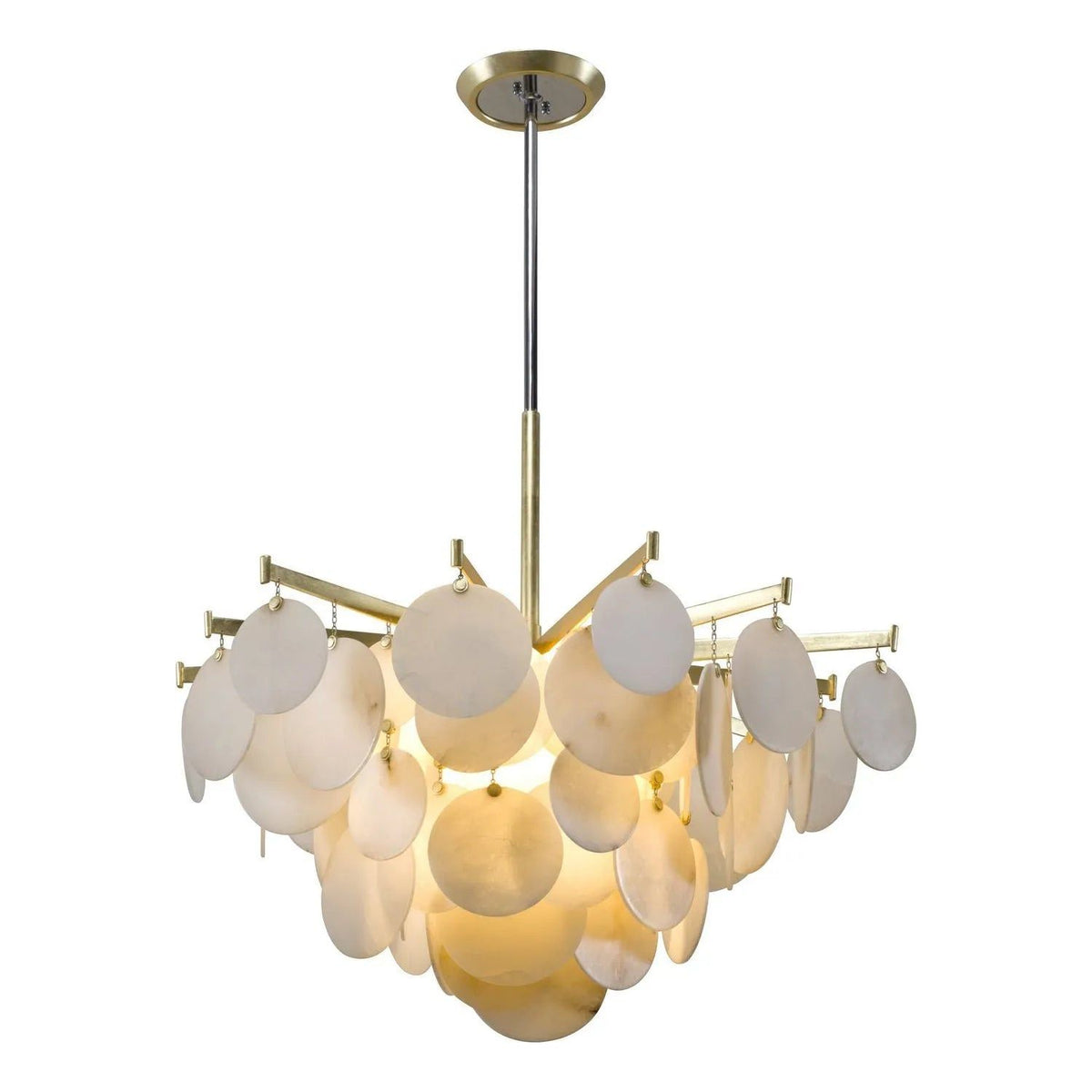 Corbett Lighting - Serenity Chandelier - 228-44-GL/SS | Montreal Lighting & Hardware