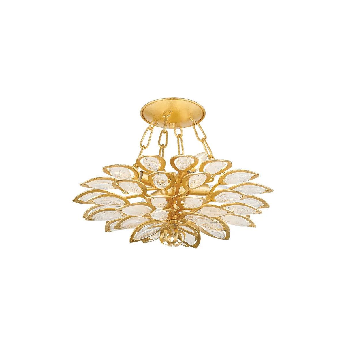 Corbett Lighting - Vittoria Semi Flush Mount - 363-18-GL | Montreal Lighting & Hardware