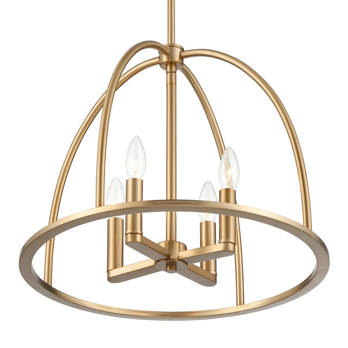 Crystorama - Abbott Chandelier - ABB-3004-BK | Montreal Lighting & Hardware