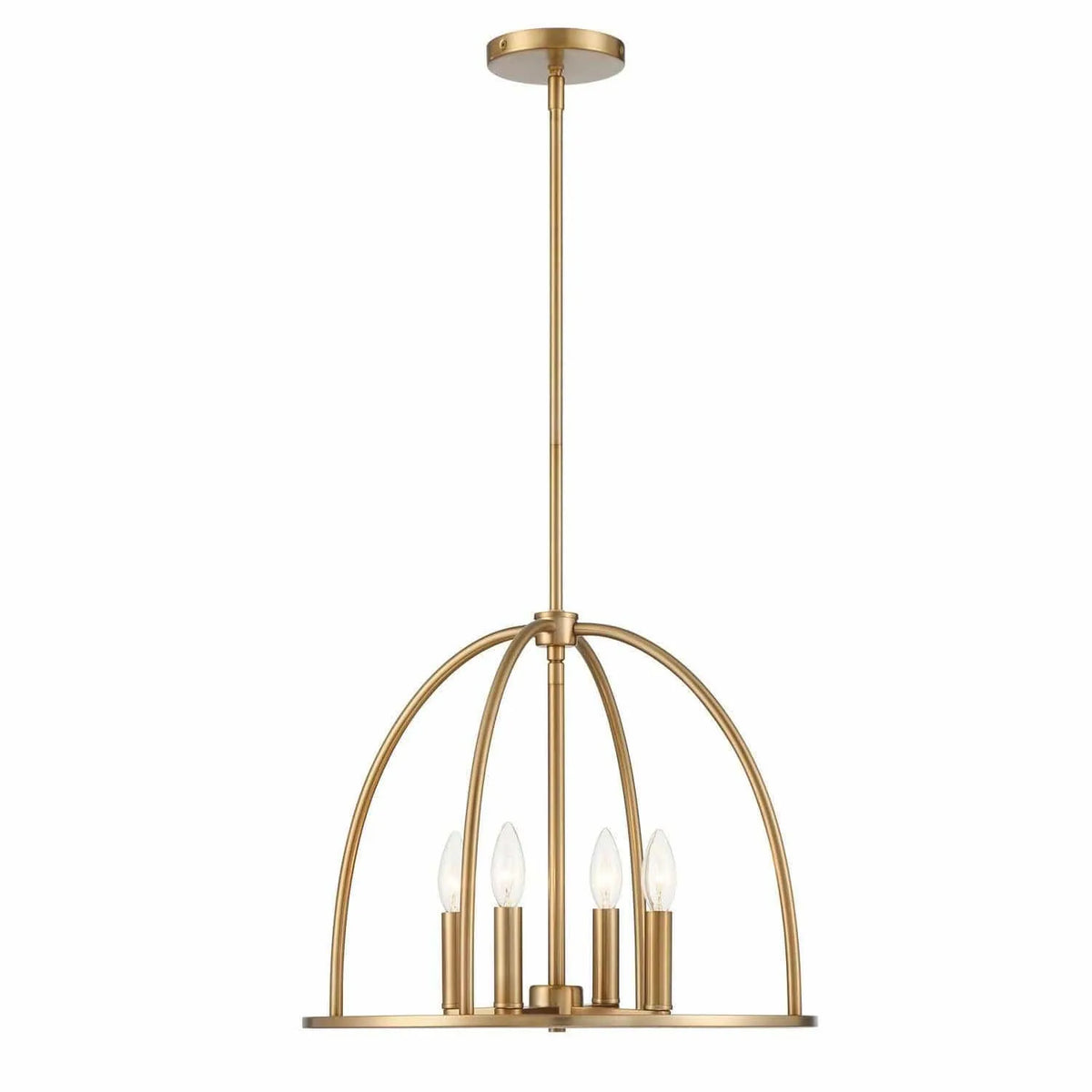 Crystorama - Abbott Chandelier - ABB-3004-VG | Montreal Lighting & Hardware