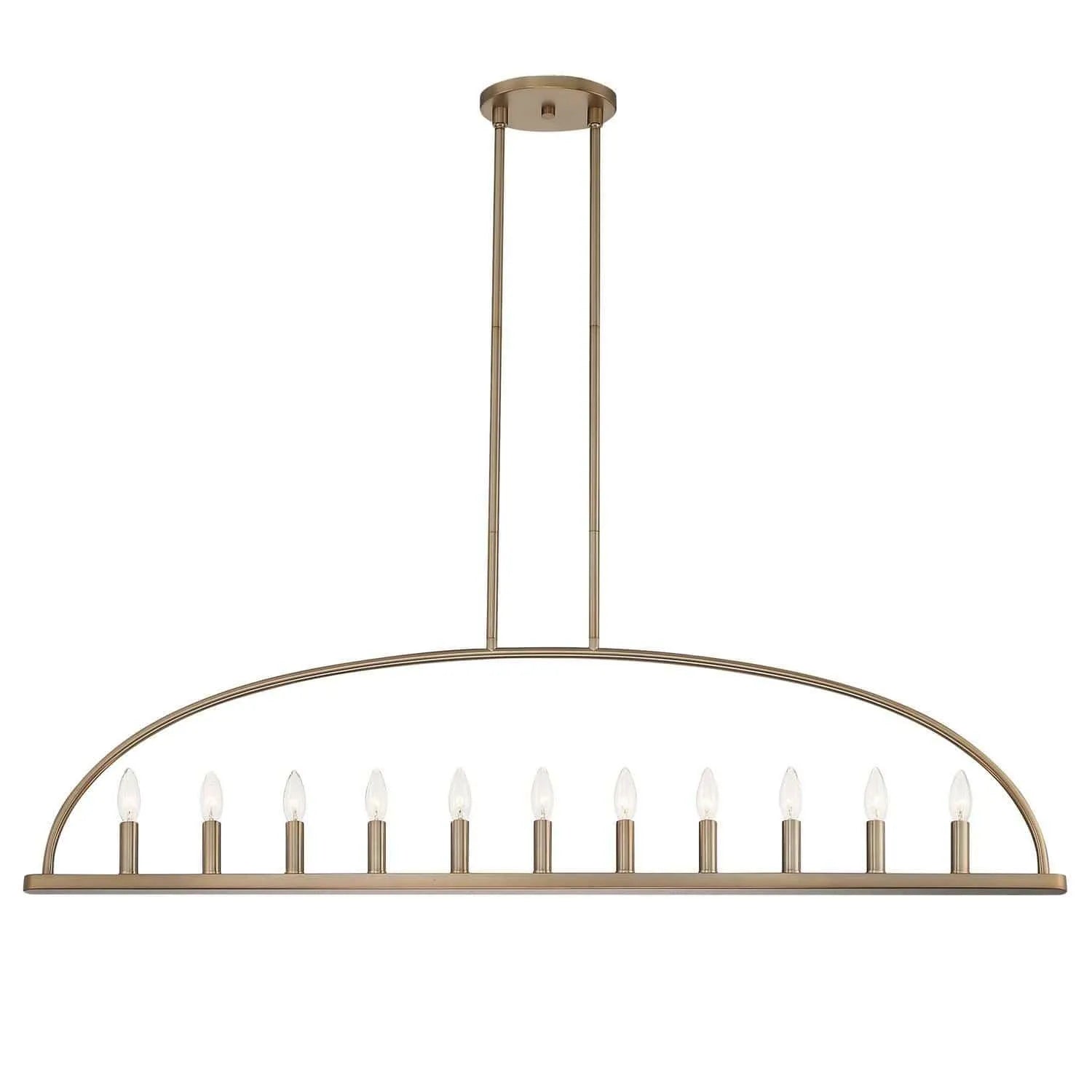 Crystorama - Abbott Linear Chandelier - ABB-3009-VG | Montreal Lighting & Hardware