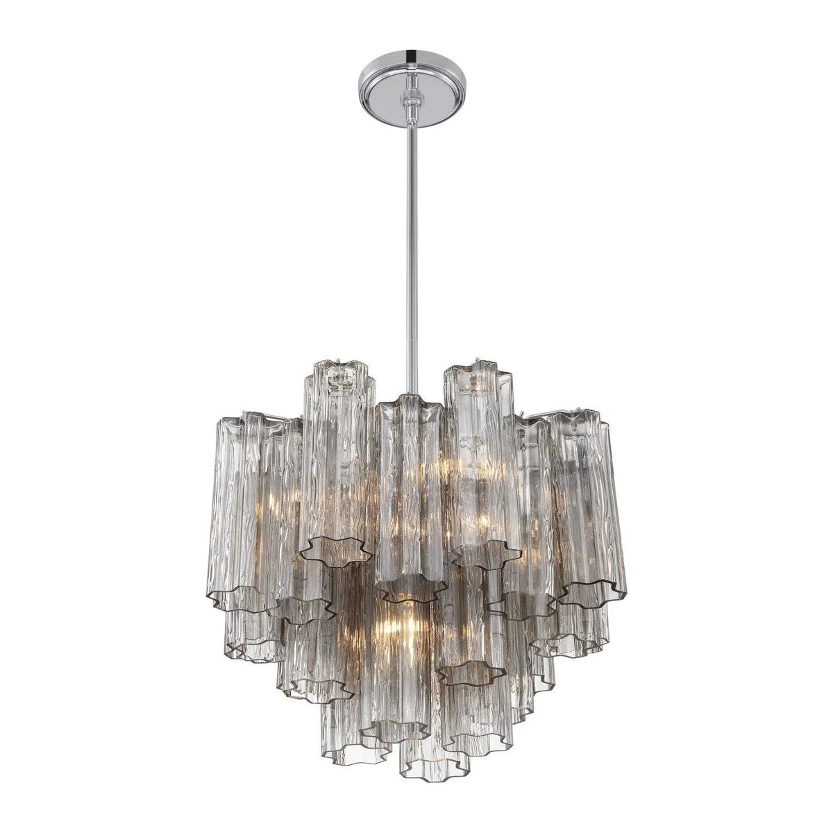 Crystorama - Addis Chandelier - ADD-300-AG-AM | Montreal Lighting & Hardware