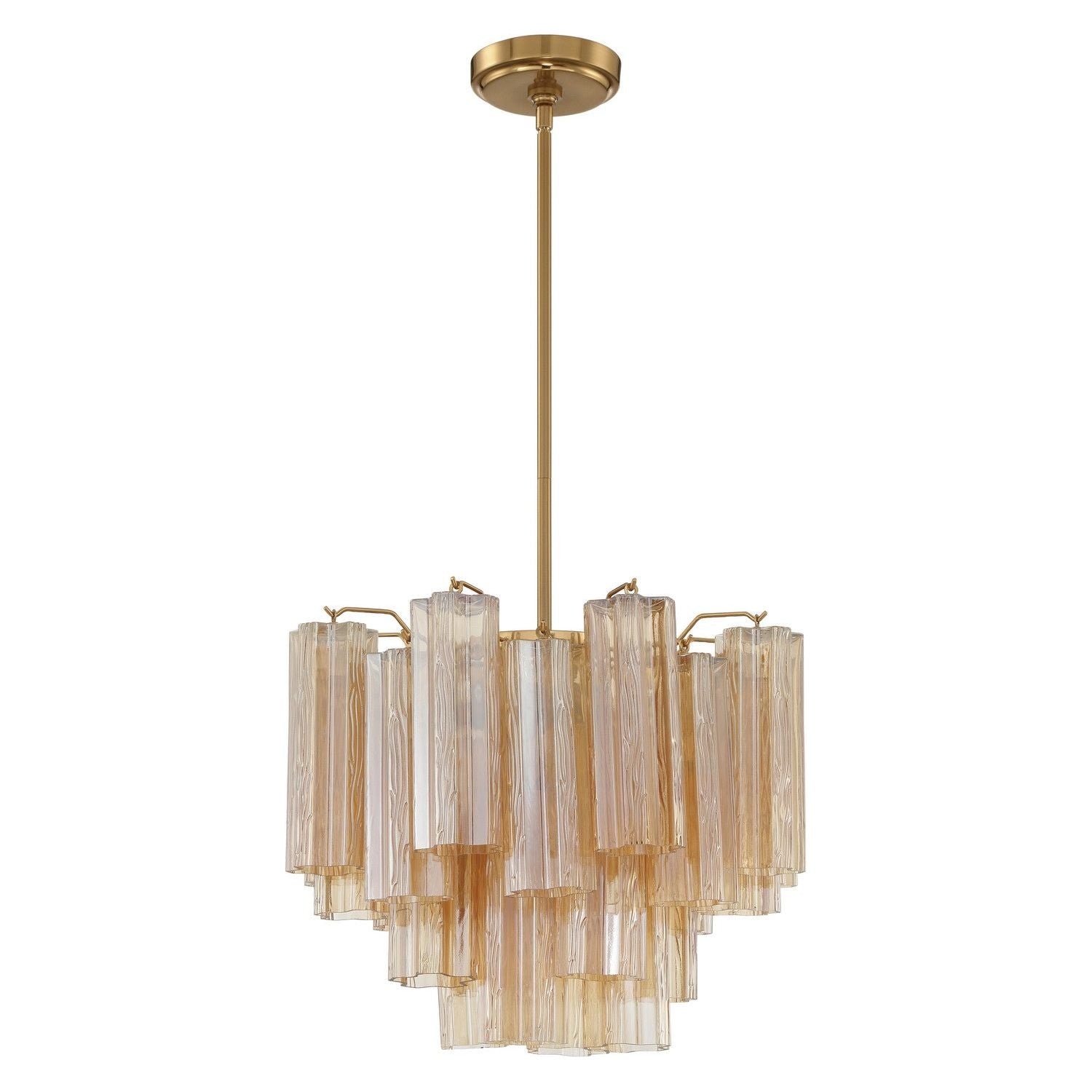 Crystorama - Addis Chandelier - ADD-300-AG-AM | Montreal Lighting & Hardware