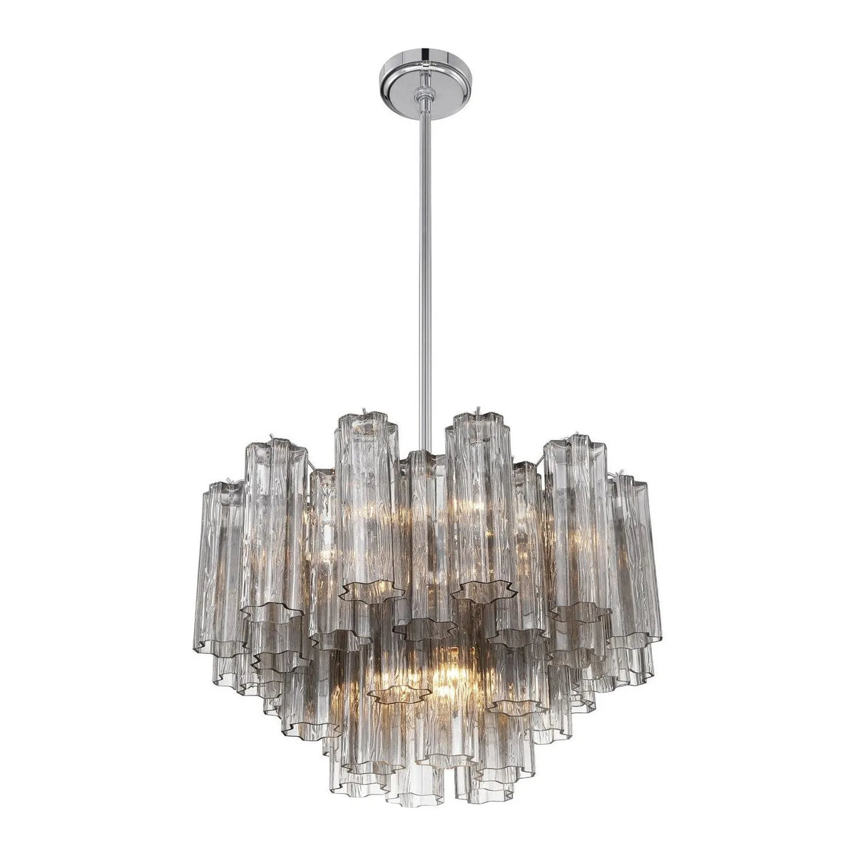 Crystorama - Addis Chandelier - ADD-300-AG-AM | Montreal Lighting & Hardware