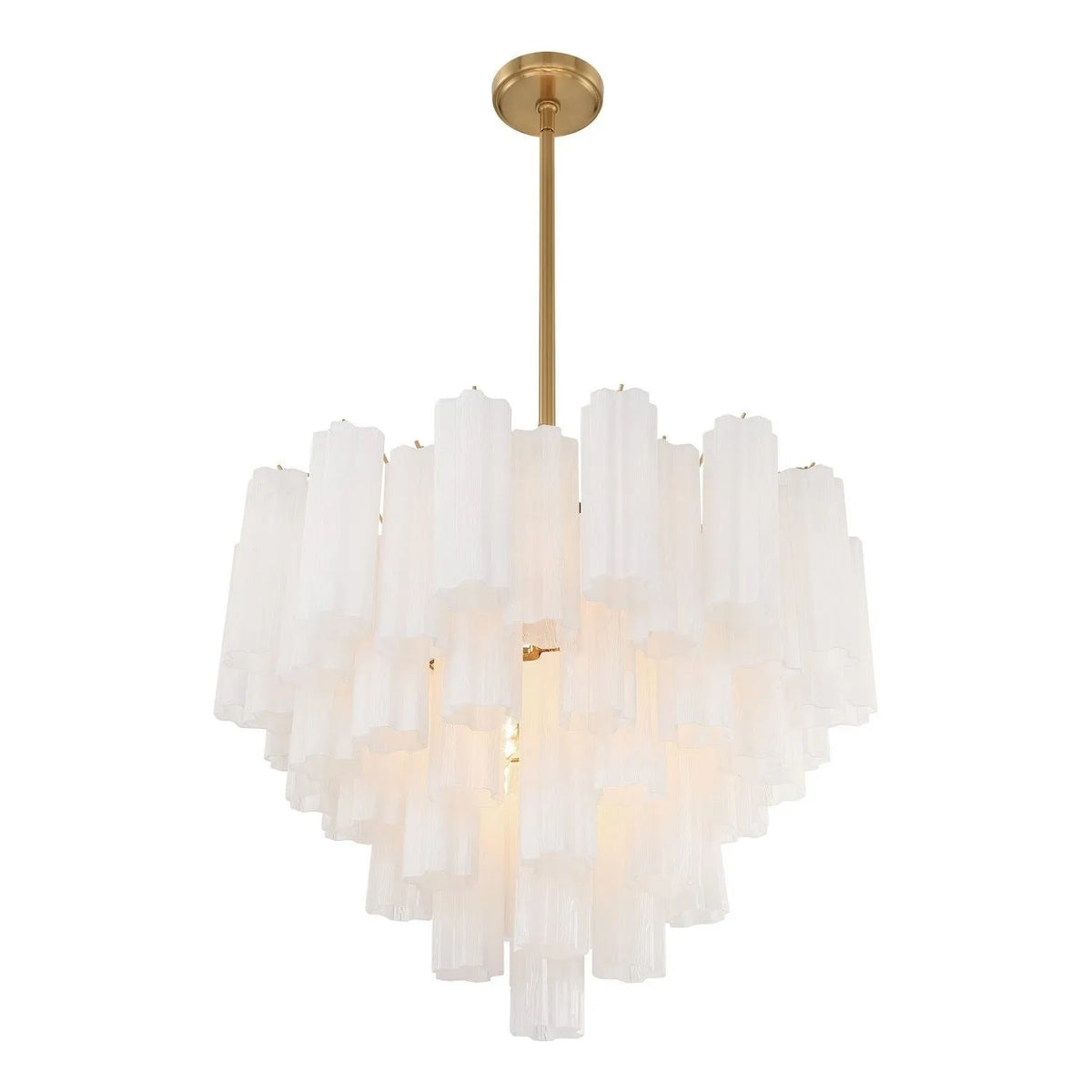 Crystorama - Addis Chandelier - ADD-300-AG-AM | Montreal Lighting & Hardware