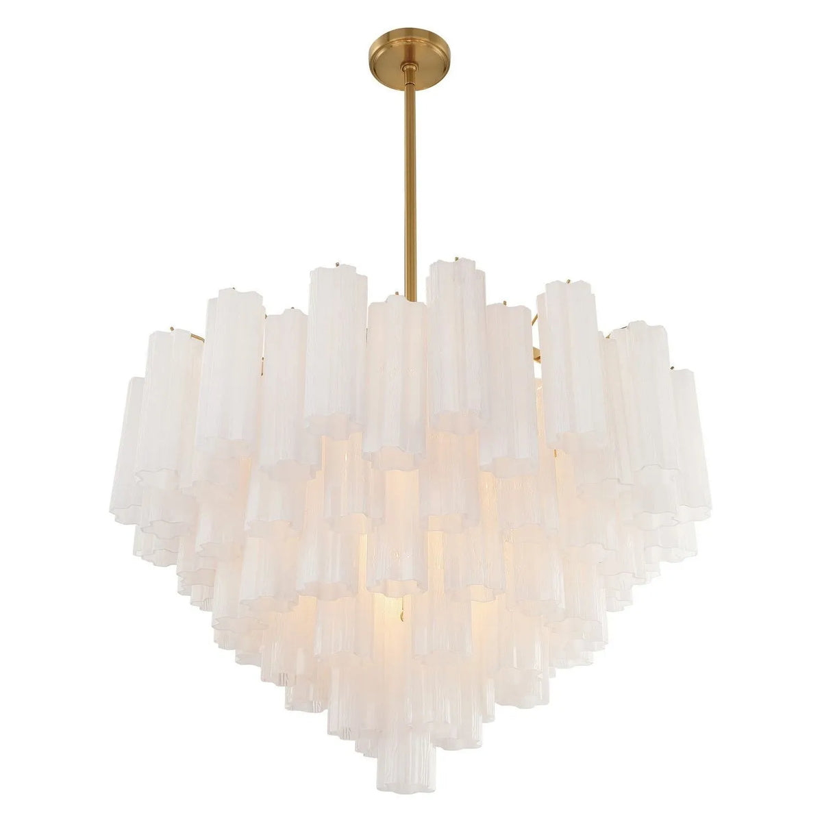 Crystorama - Addis Chandelier - ADD-300-AG-AM | Montreal Lighting & Hardware