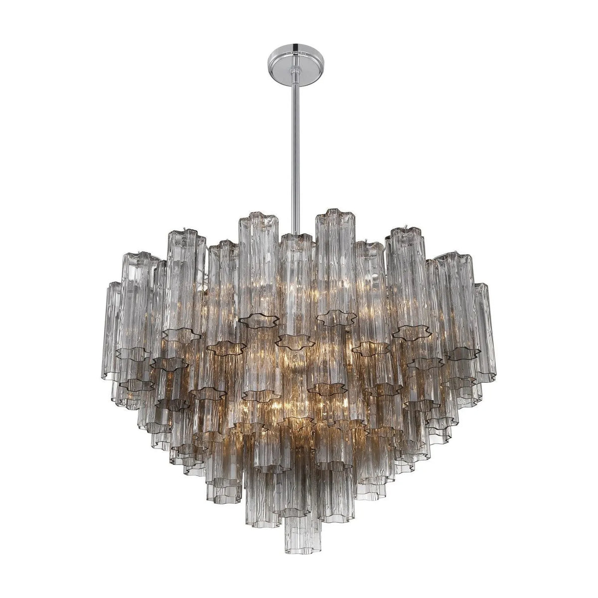 Crystorama - Addis Chandelier - ADD-300-AG-AM | Montreal Lighting & Hardware