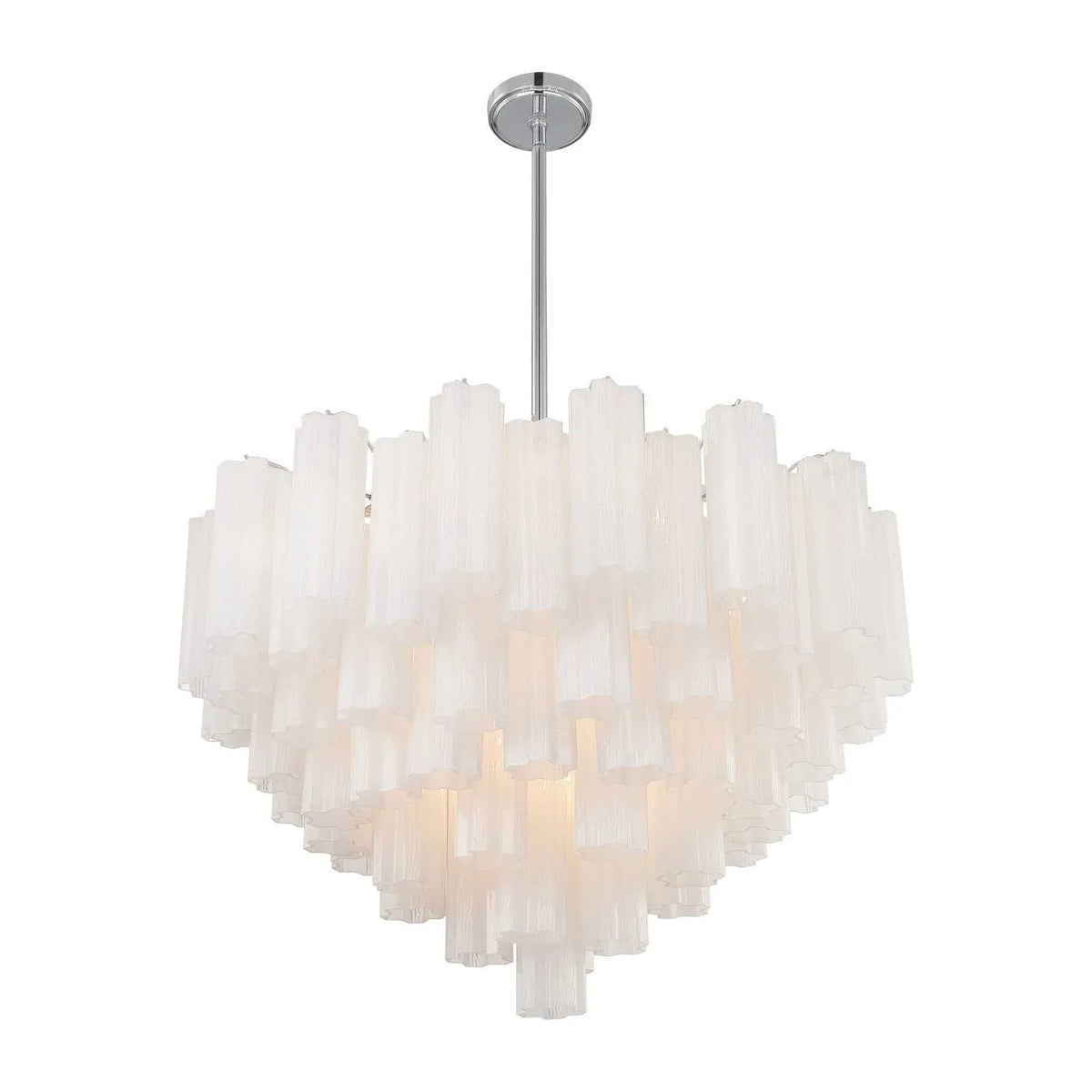 Crystorama - Addis Chandelier - ADD-300-AG-AM | Montreal Lighting & Hardware