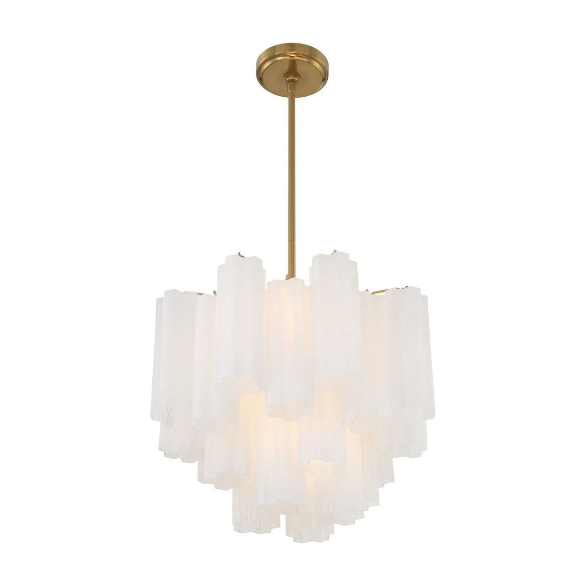 Crystorama - Addis Chandelier - ADD-300-AG-AM | Montreal Lighting & Hardware