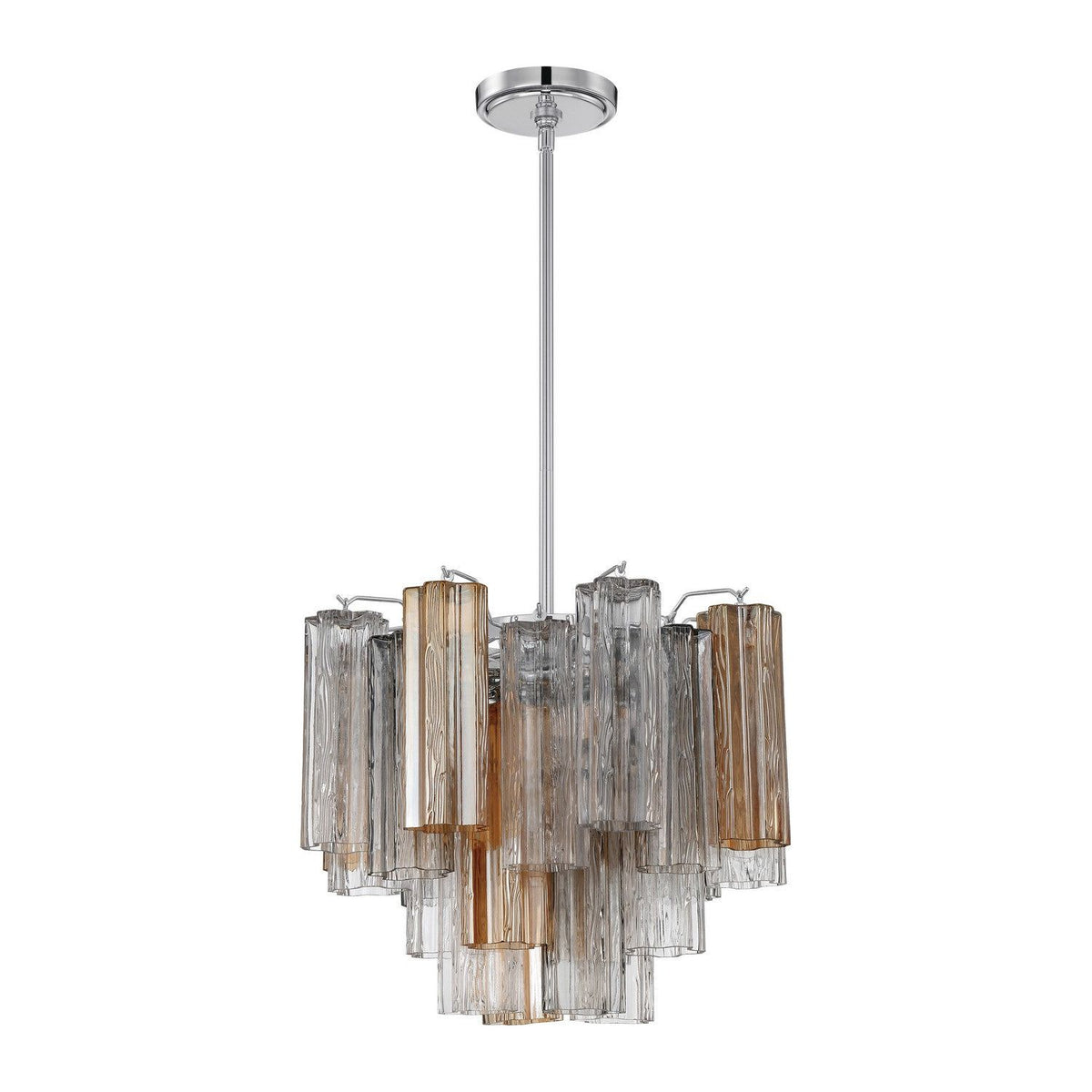 Crystorama - Addis Chandelier - ADD-300-CH-AU | Montreal Lighting & Hardware