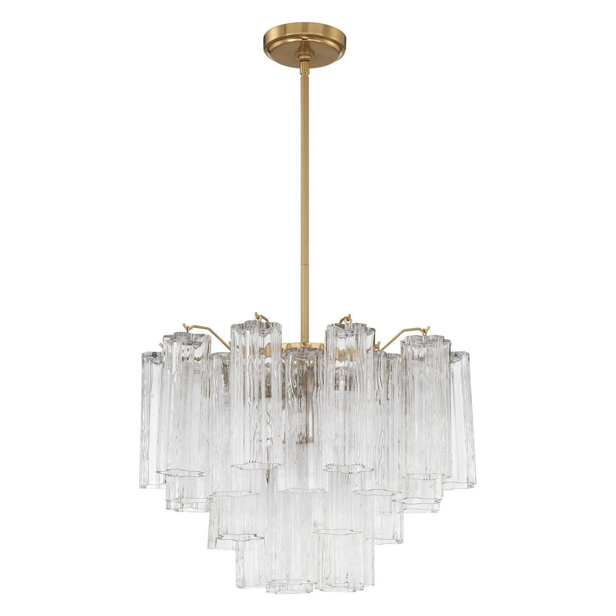 Crystorama - Addis Chandelier - ADD-306-AG-CL | Montreal Lighting & Hardware