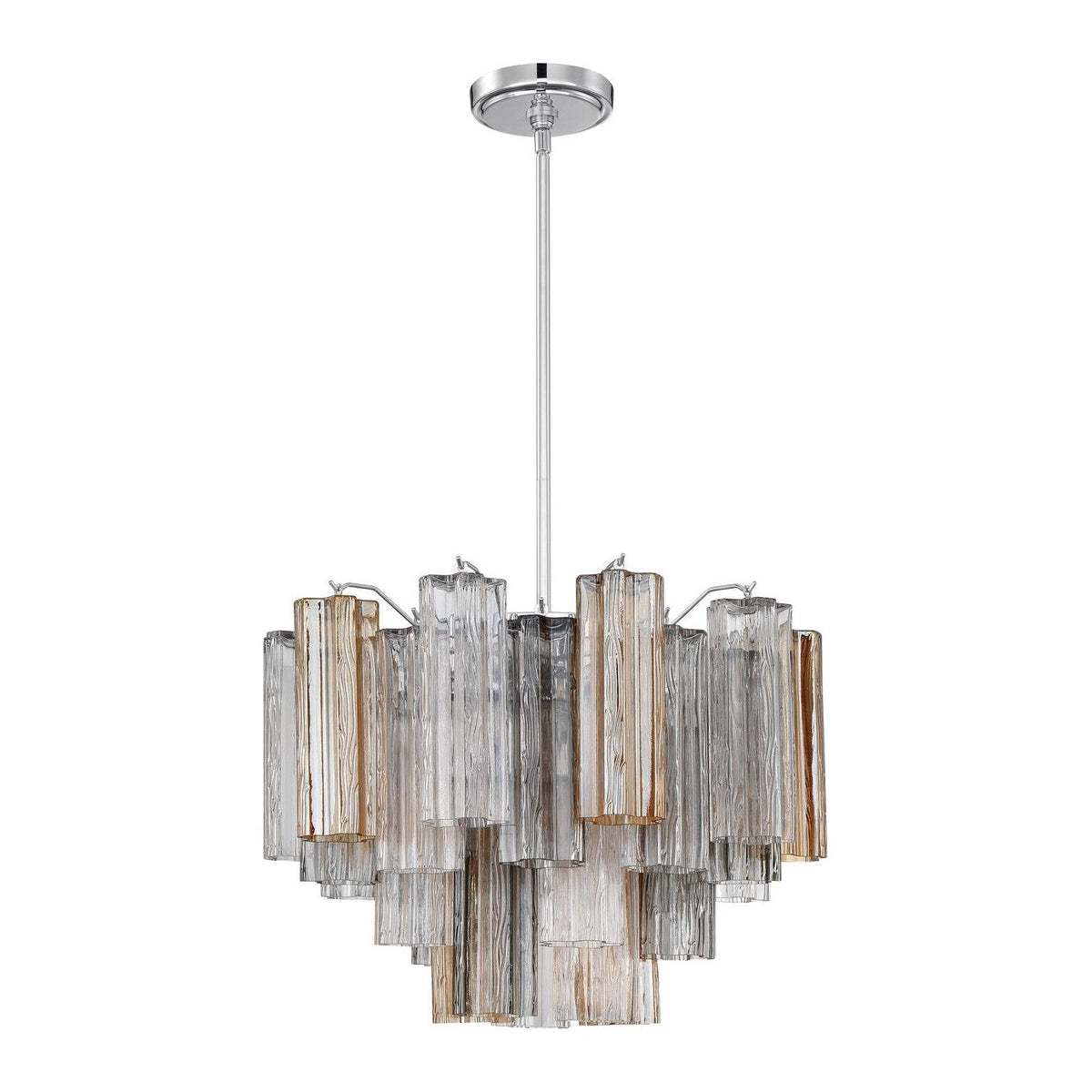 Crystorama - Addis Chandelier - ADD-306-CH-AU | Montreal Lighting & Hardware