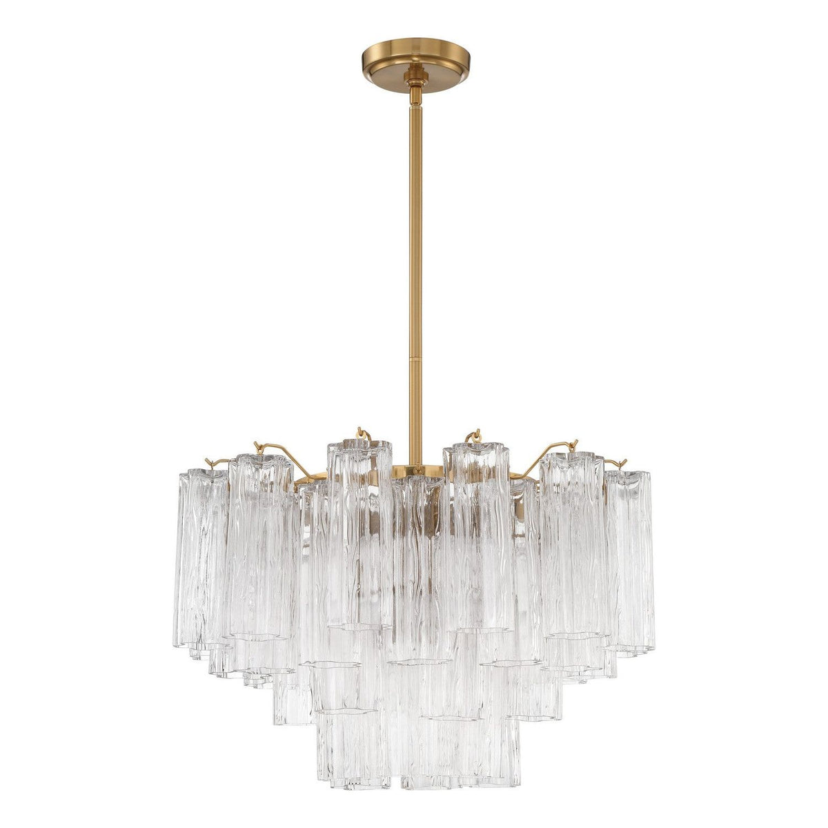 Crystorama - Addis Chandelier - ADD-308-AG-CL | Montreal Lighting & Hardware