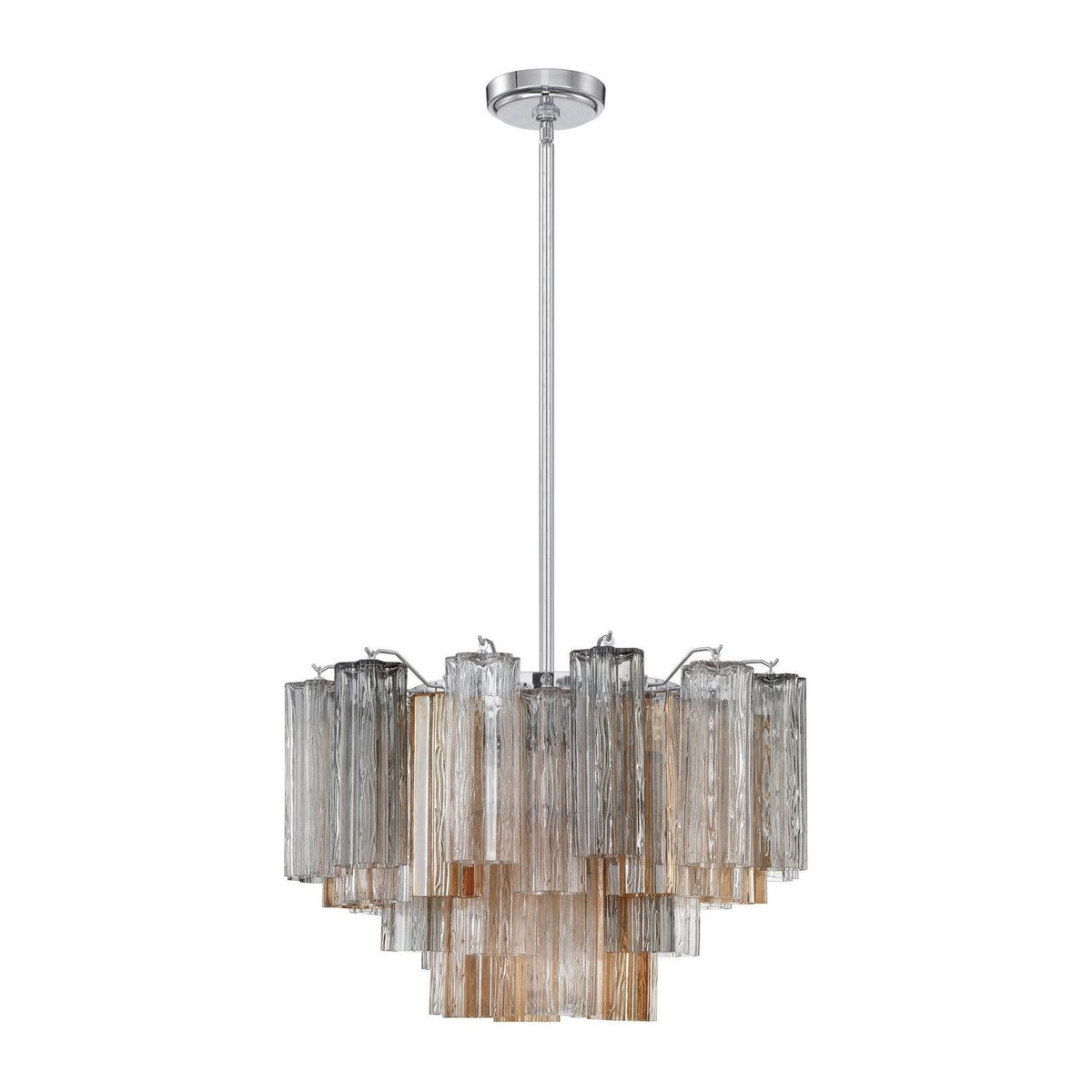 Crystorama - Addis Chandelier - ADD-308-CH-AU | Montreal Lighting & Hardware