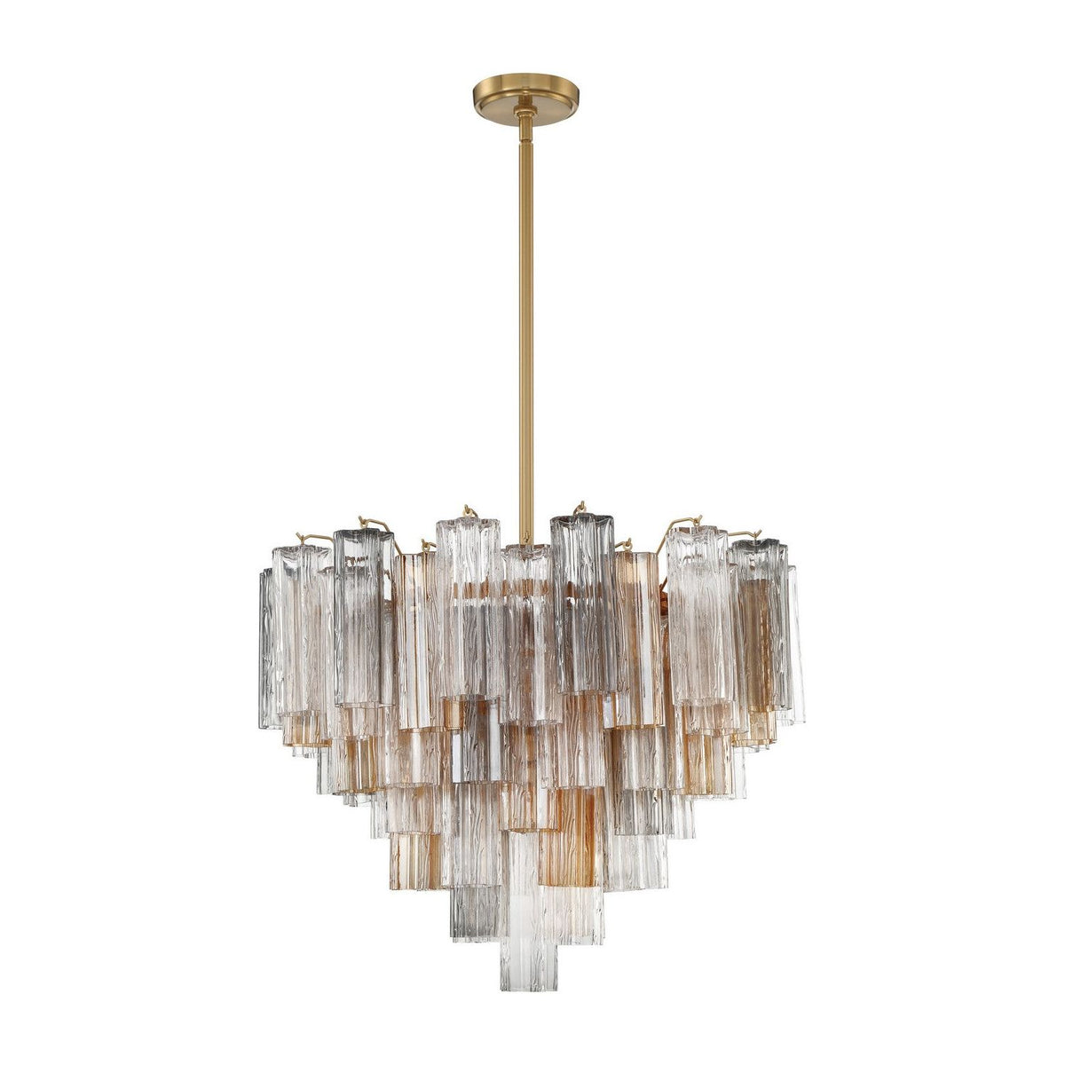 Crystorama - Addis Chandelier - ADD-312-AG-AU | Montreal Lighting & Hardware