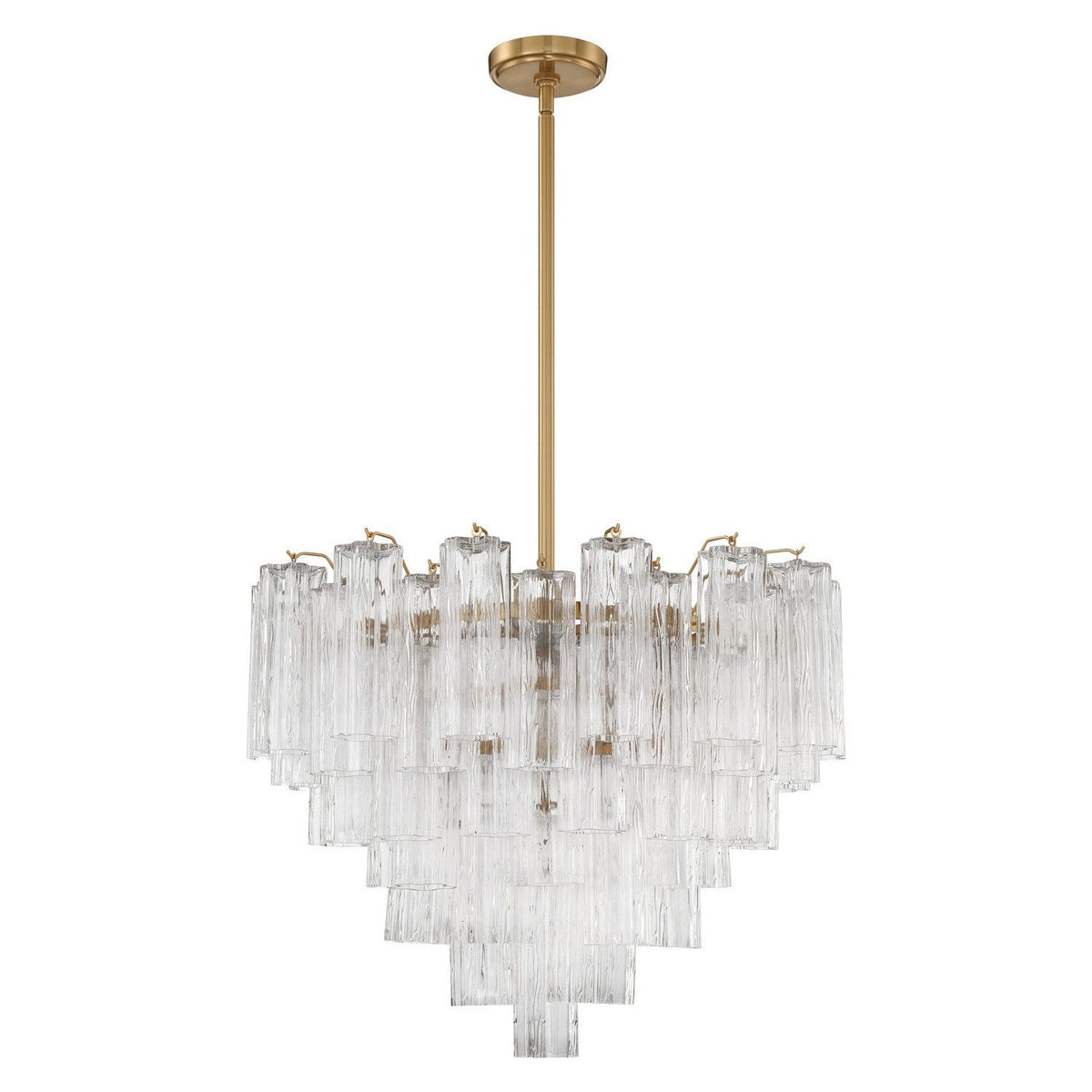 Crystorama - Addis Chandelier - ADD-312-AG-CL | Montreal Lighting & Hardware