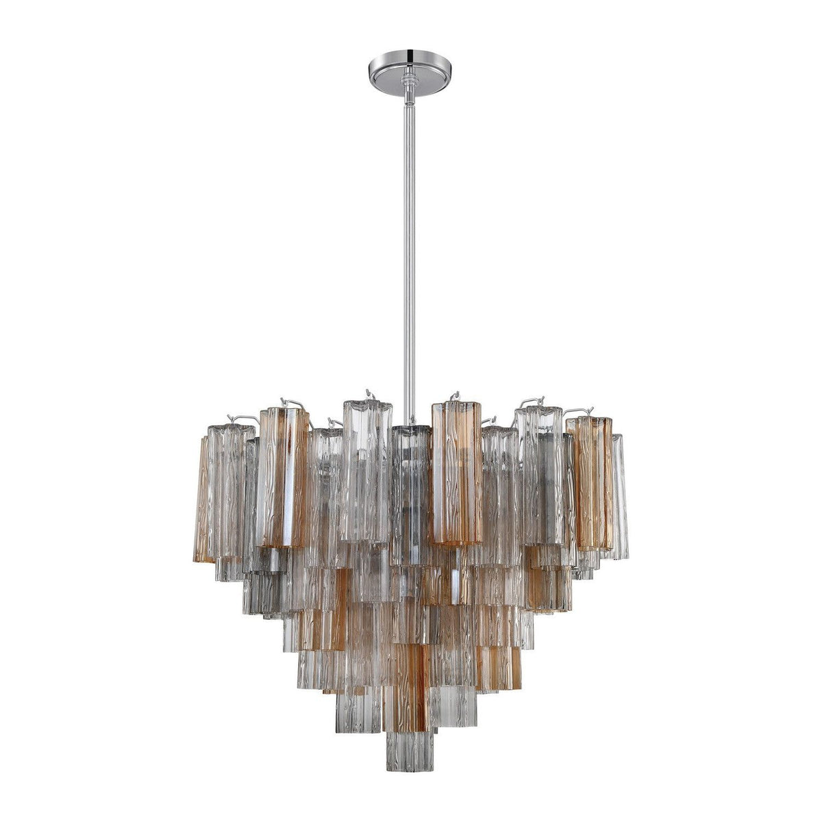 Crystorama - Addis Chandelier - ADD-312-CH-AU | Montreal Lighting & Hardware