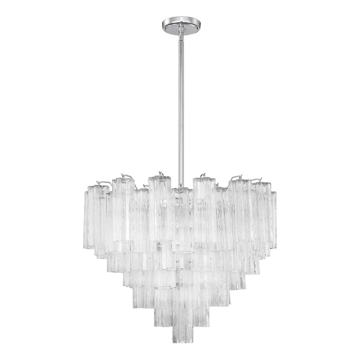 Crystorama - Addis Chandelier - ADD-312-CH-CL | Montreal Lighting & Hardware