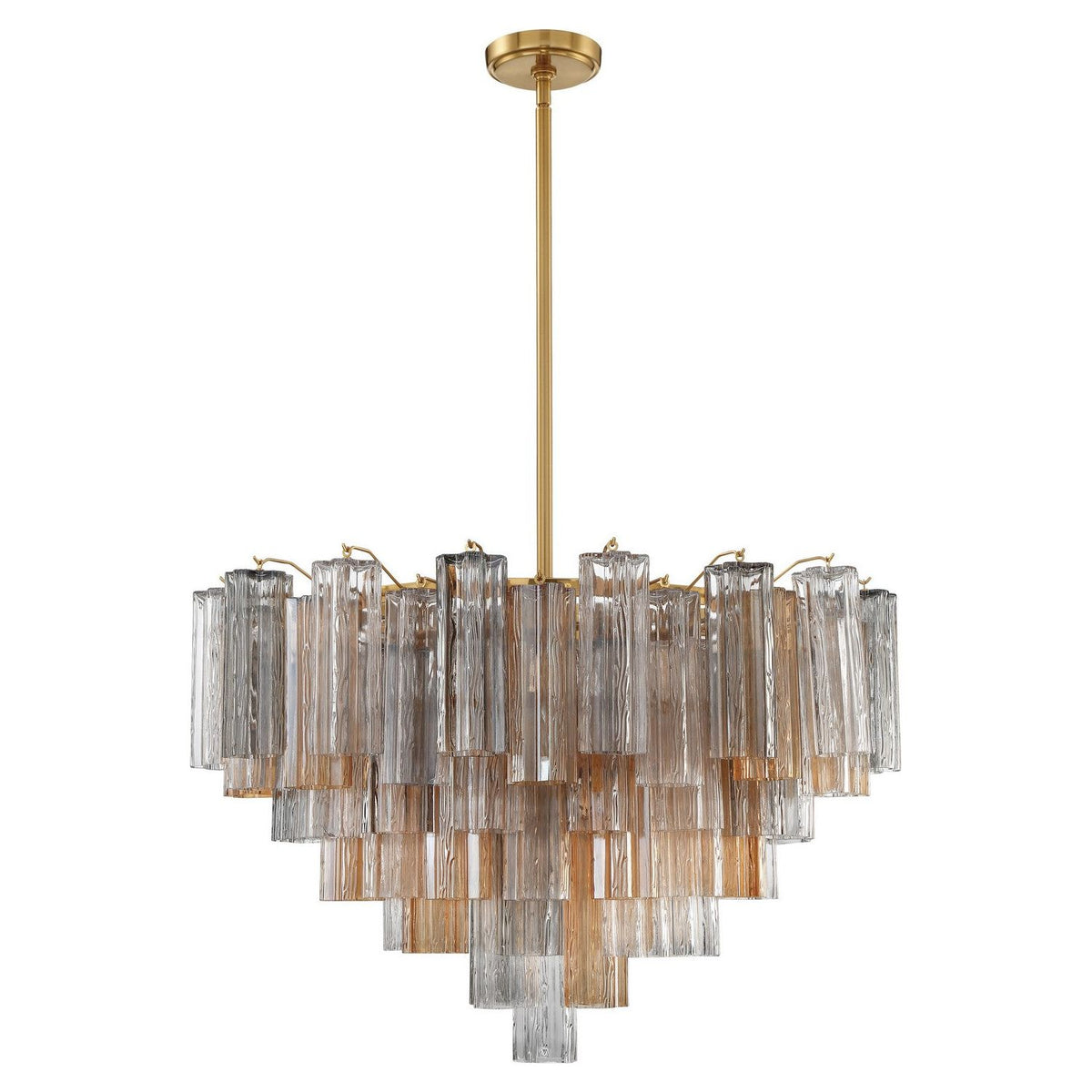 Crystorama - Addis Chandelier - ADD-316-AG-AU | Montreal Lighting & Hardware